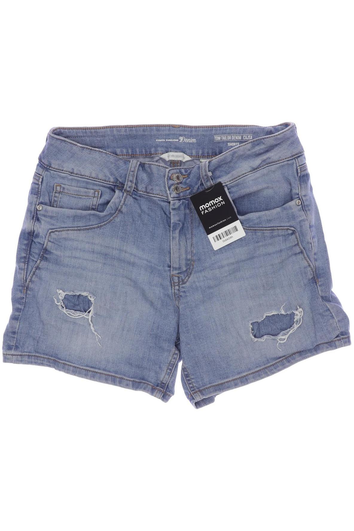 

TOM Tailor Denim Damen Shorts, blau, Gr. 36