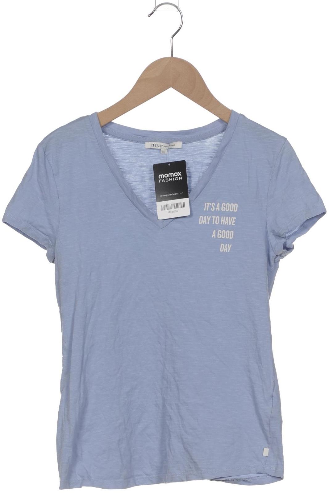 

TOM Tailor Denim Damen T-Shirt, hellblau, Gr. 34