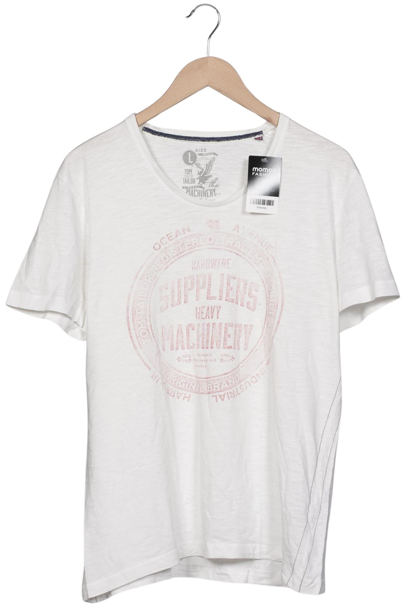 

TOM Tailor Denim Herren T-Shirt, weiß, Gr. 52