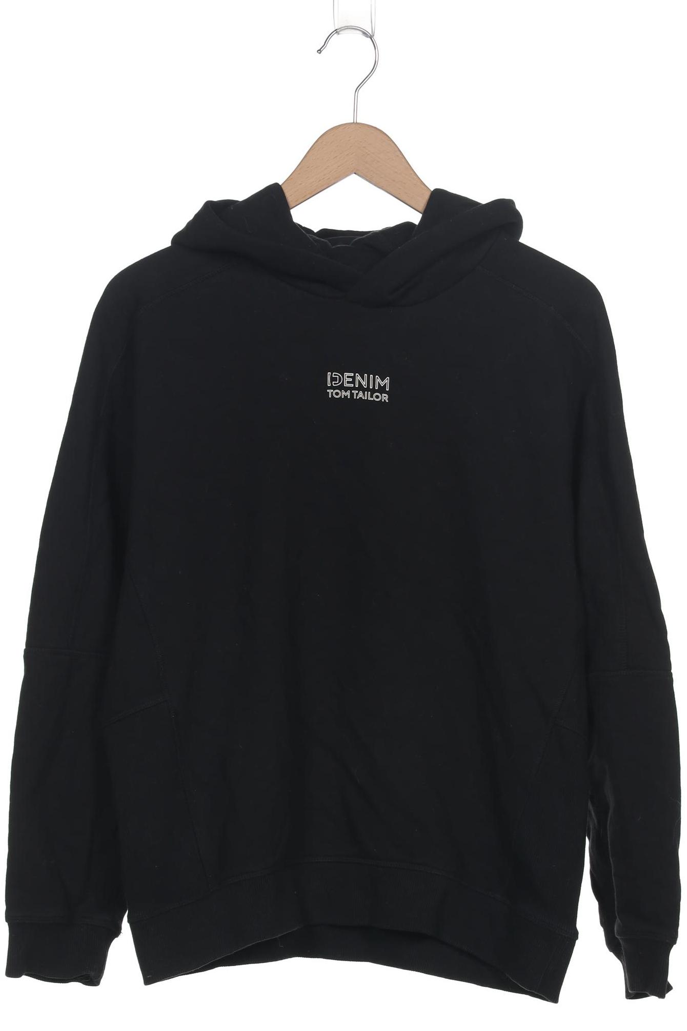 

TOM Tailor Denim Herren Kapuzenpullover, schwarz, Gr. 52