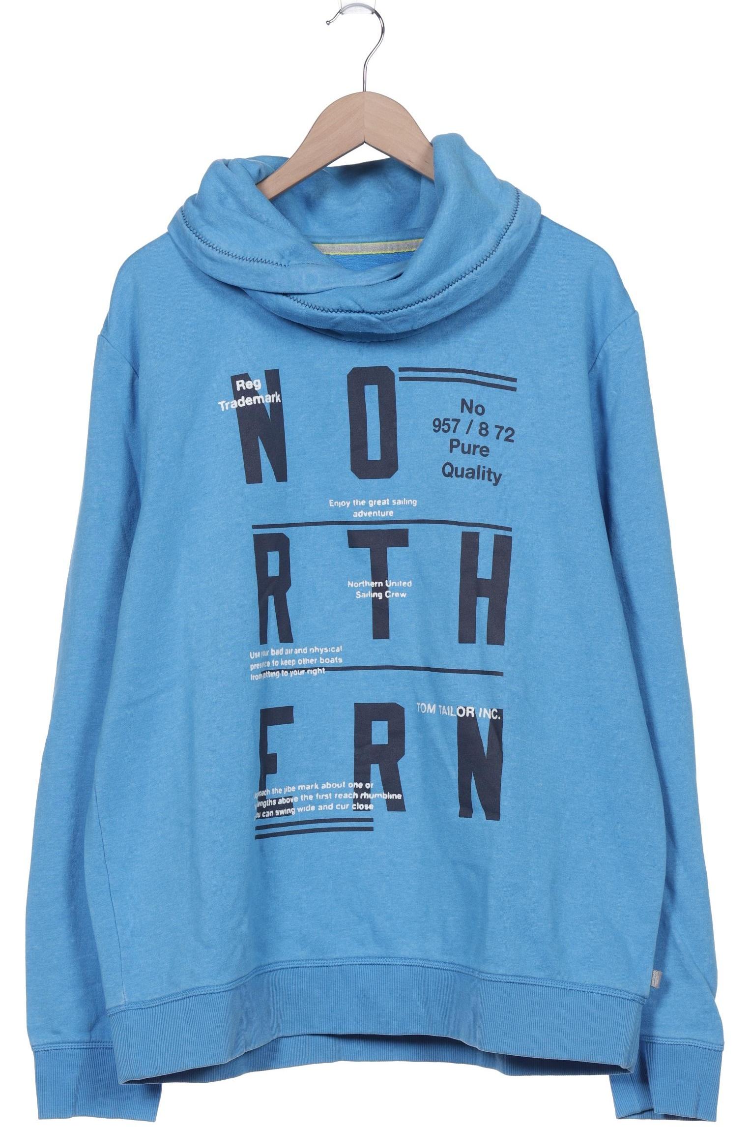 

TOM Tailor Denim Herren Kapuzenpullover, blau, Gr. 58