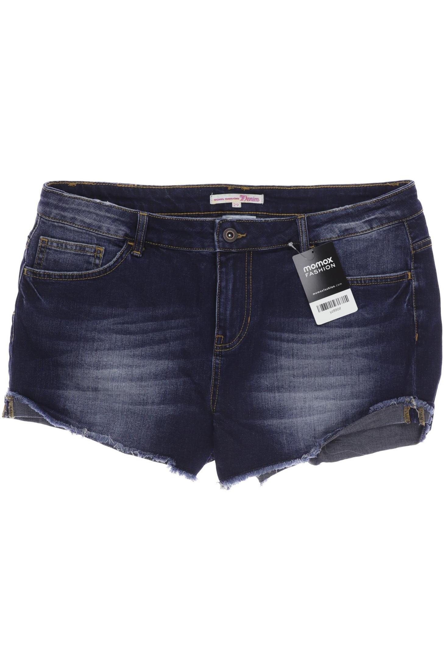 

TOM Tailor Denim Damen Shorts, marineblau, Gr. 29