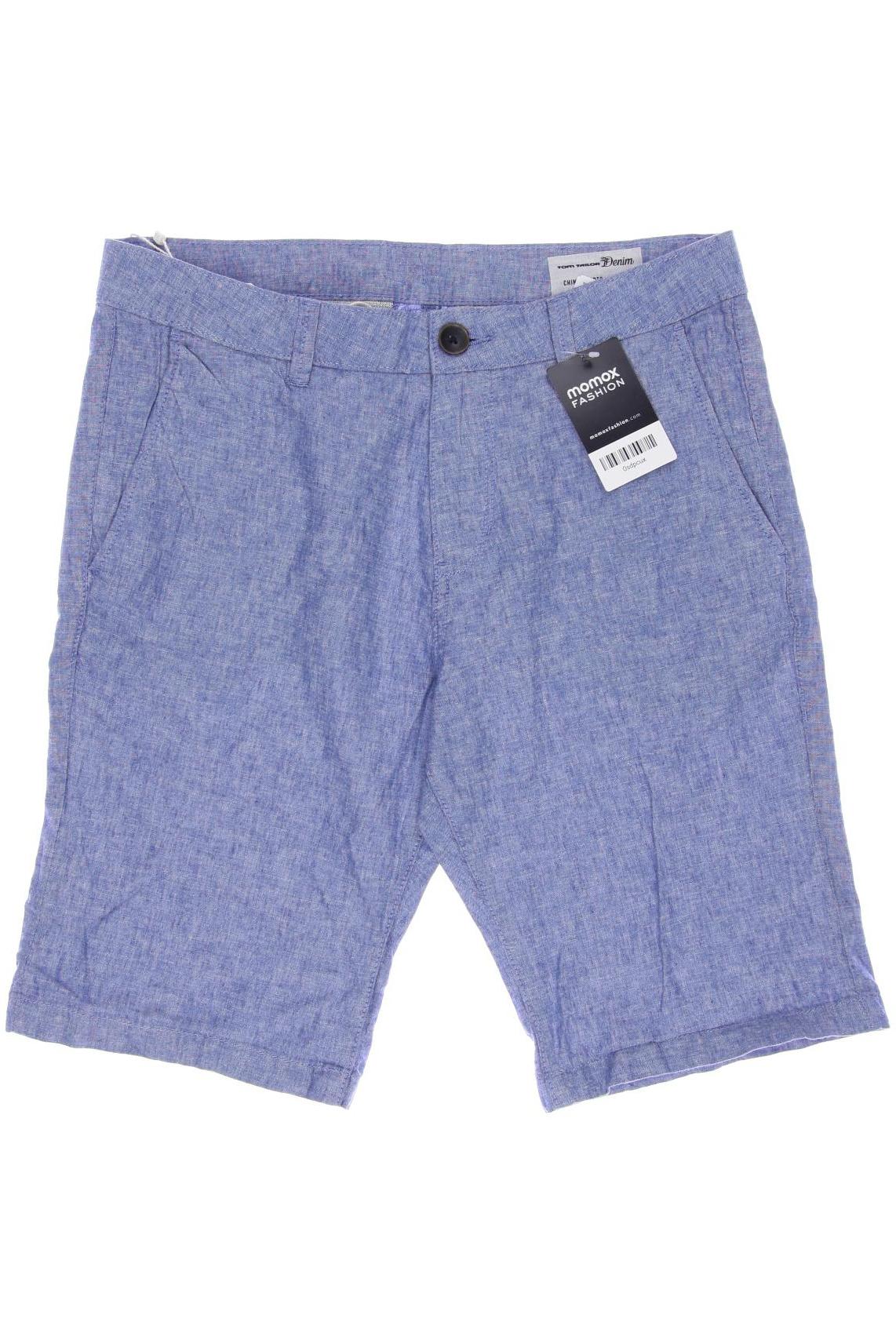

TOM TAILOR Denim Herren Shorts, blau