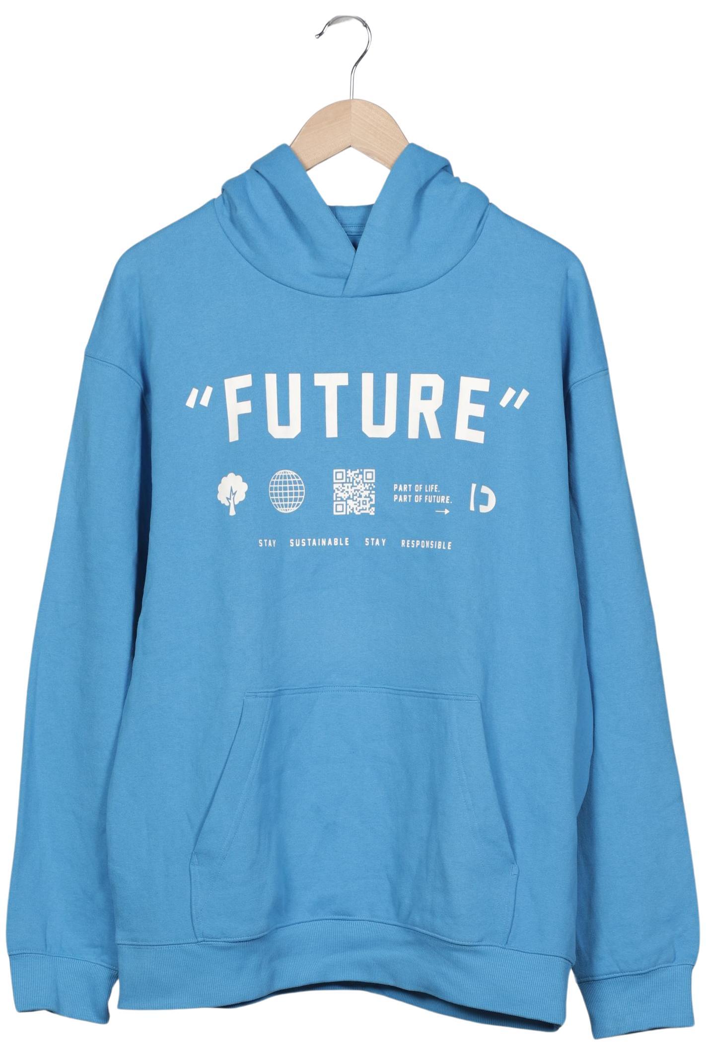 

TOM Tailor Denim Herren Kapuzenpullover, hellblau, Gr. 54