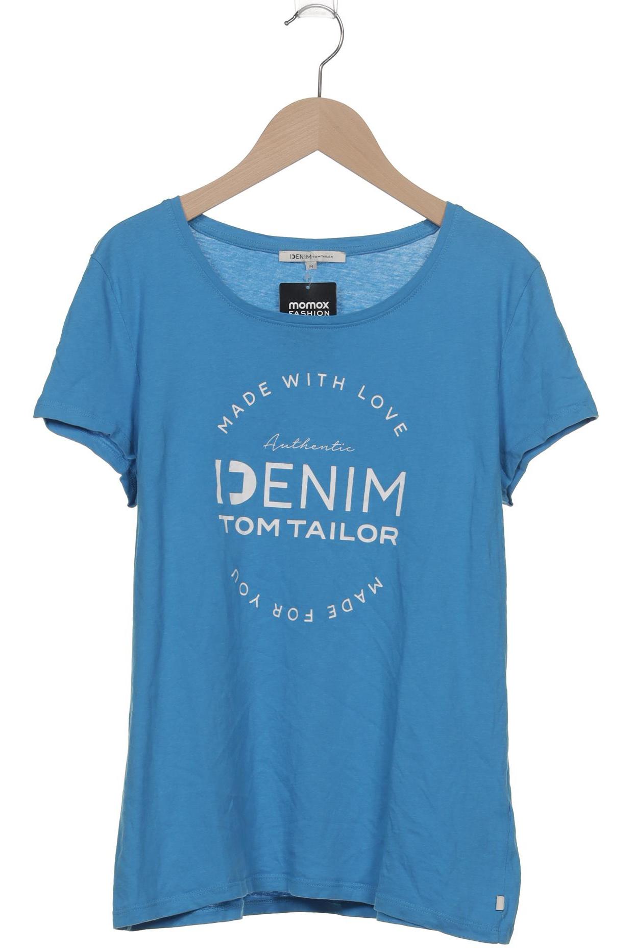 

TOM Tailor Denim Damen T-Shirt, blau, Gr. 38