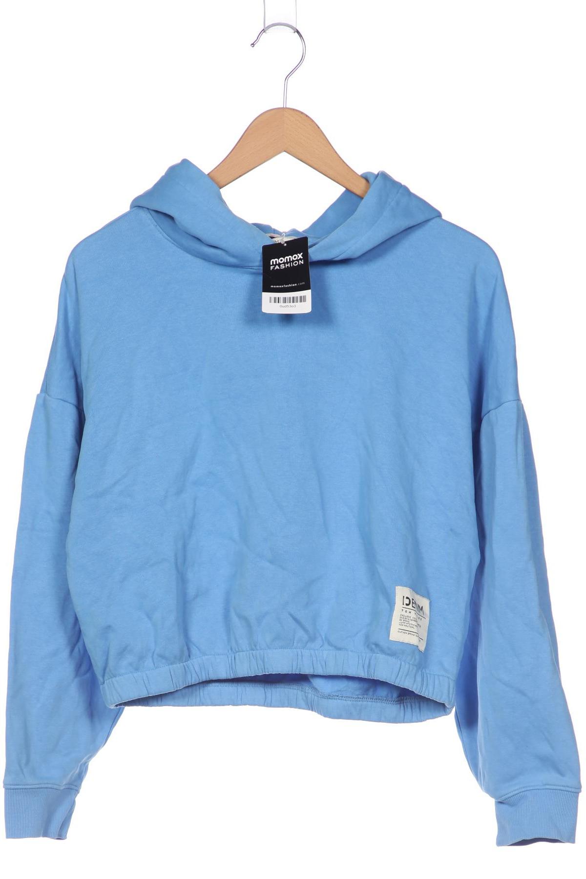 

TOM Tailor Denim Damen Kapuzenpullover, blau, Gr. 42
