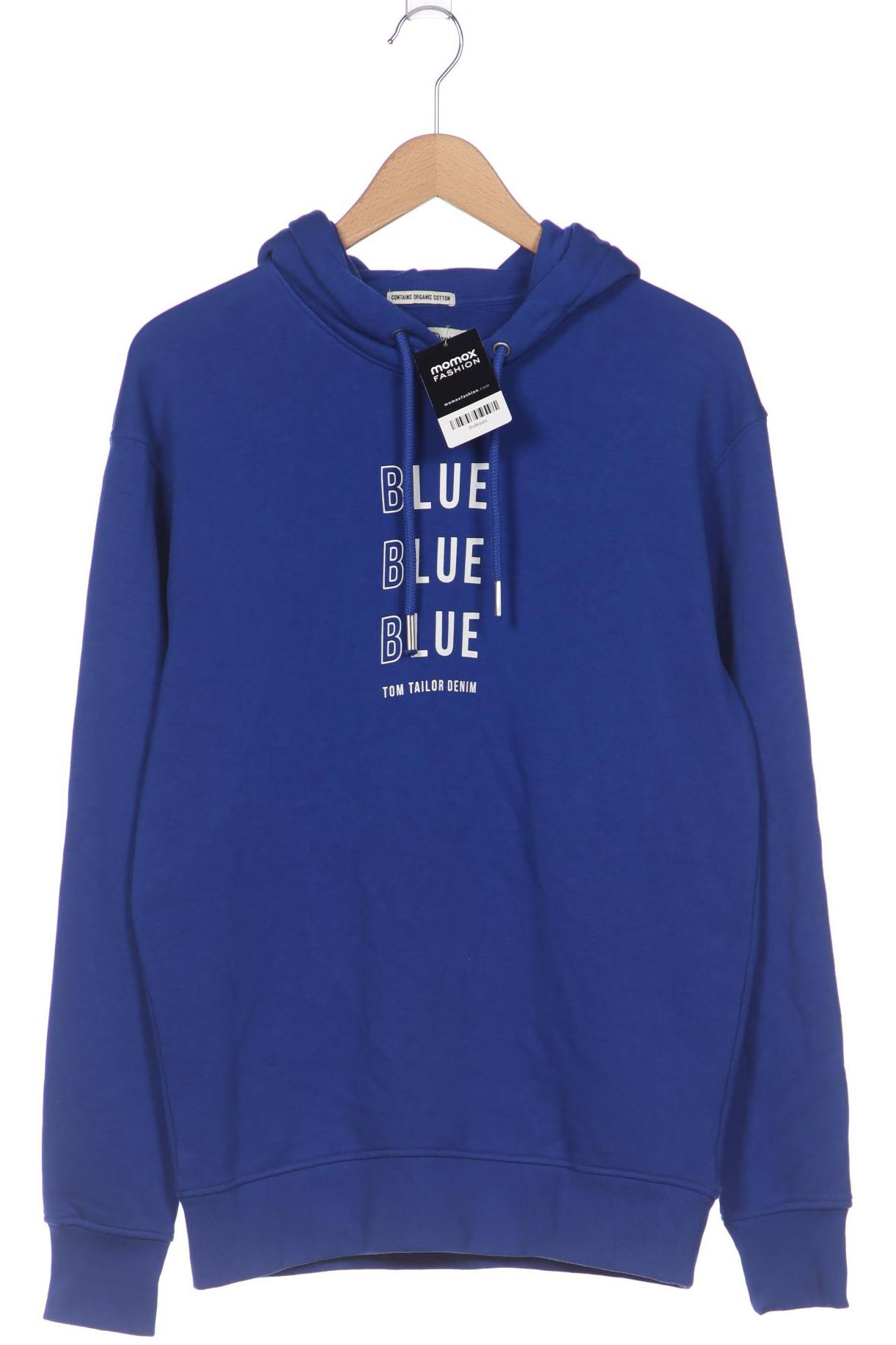 

TOM Tailor Denim Herren Kapuzenpullover, blau, Gr. 48
