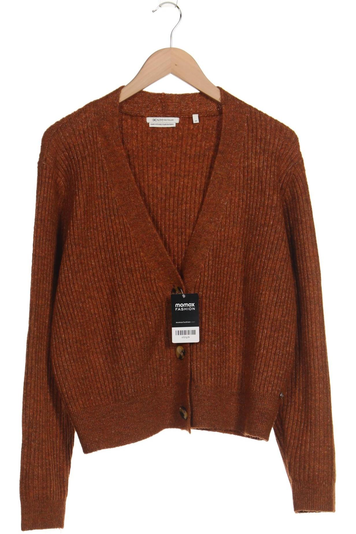

TOM Tailor Denim Damen Strickjacke, orange, Gr. 38