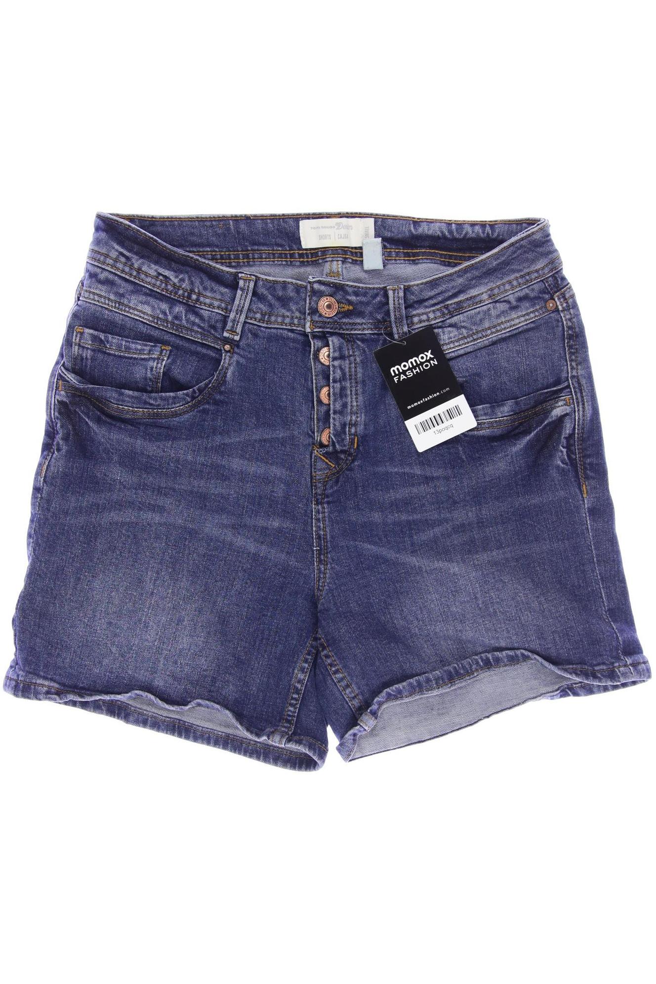 

TOM Tailor Denim Damen Shorts, blau, Gr. 36
