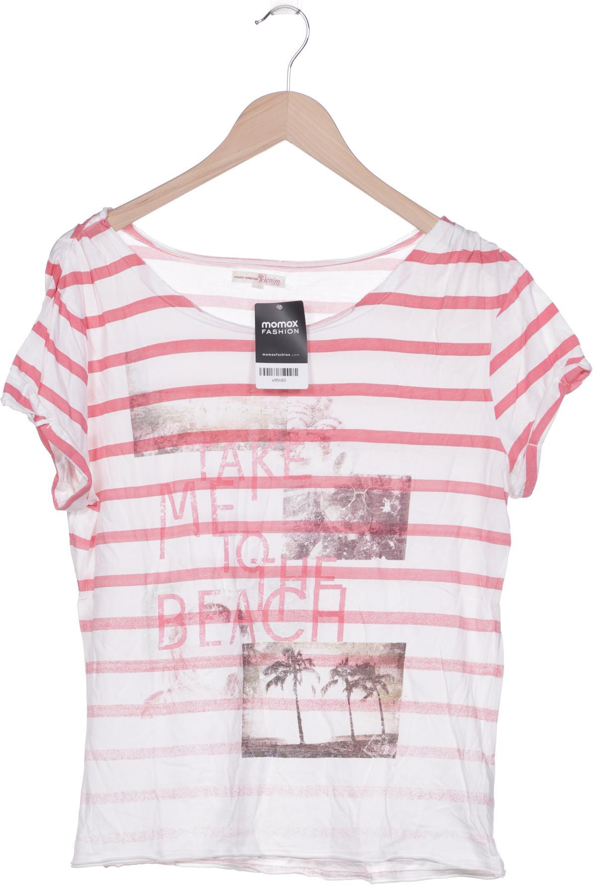 

TOM Tailor Denim Damen T-Shirt, mehrfarbig, Gr. 38
