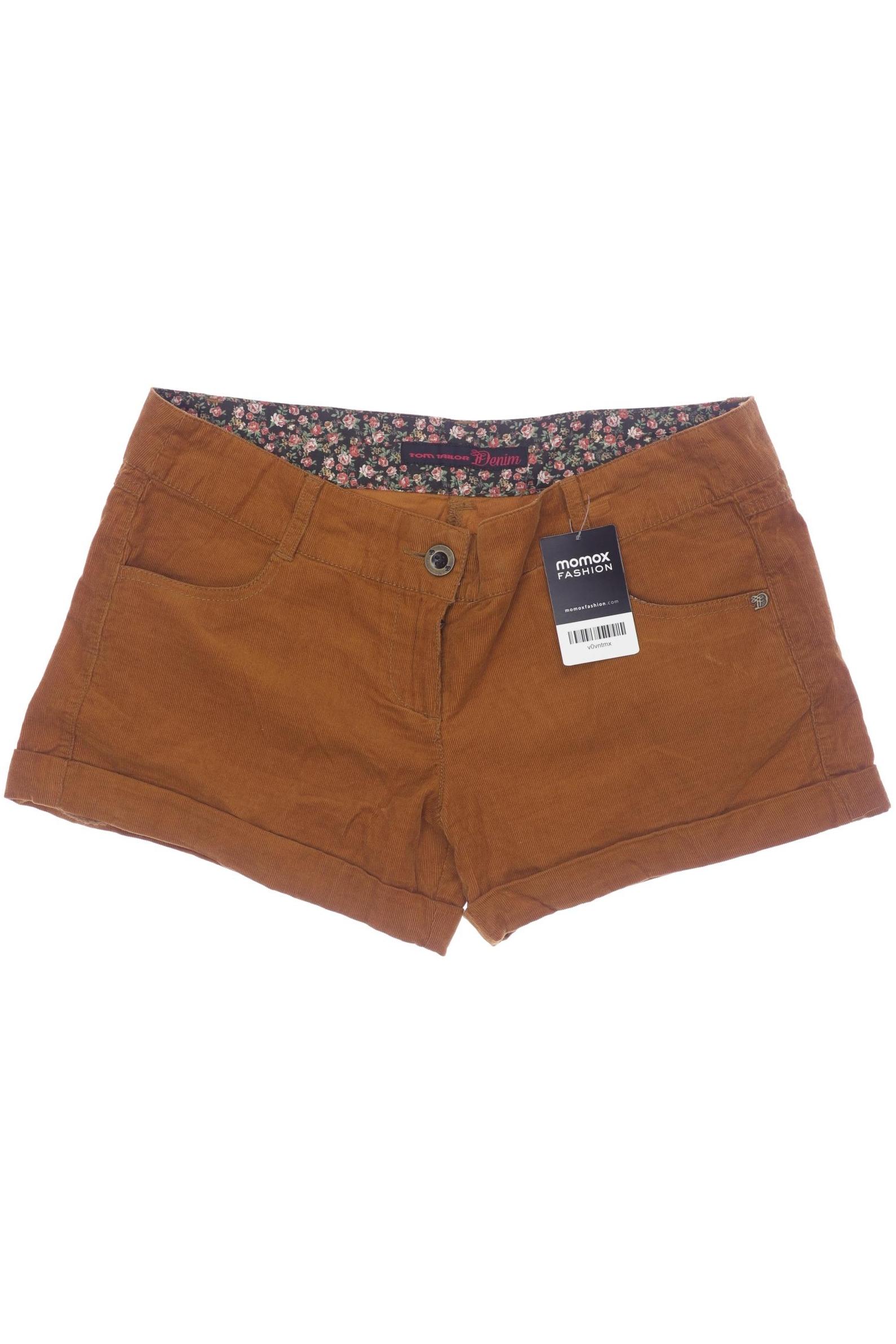 

TOM Tailor Denim Damen Shorts, braun, Gr. 35