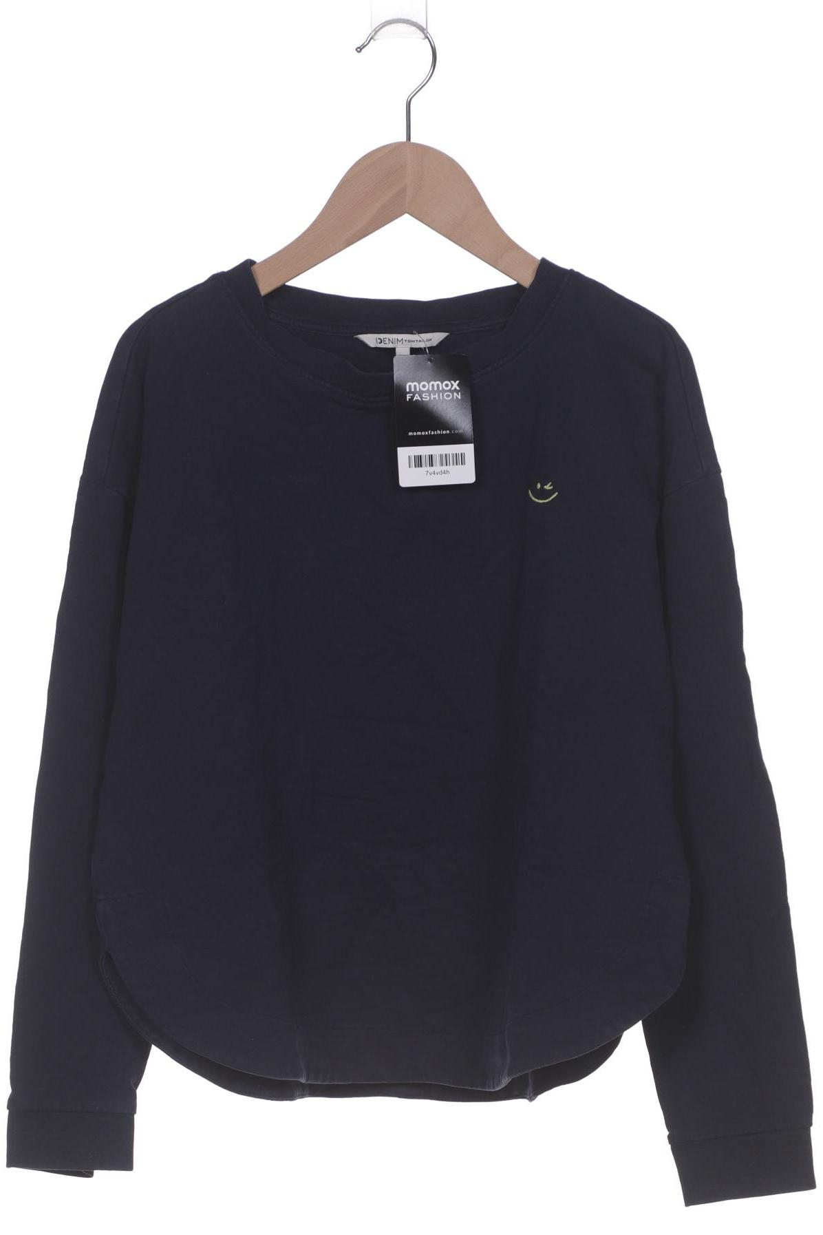 

TOM Tailor Denim Damen Sweatshirt, marineblau, Gr. 34