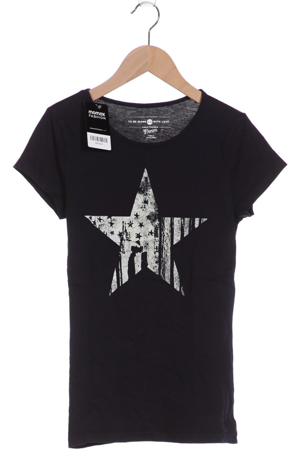 

TOM Tailor Denim Damen T-Shirt, marineblau, Gr. 34