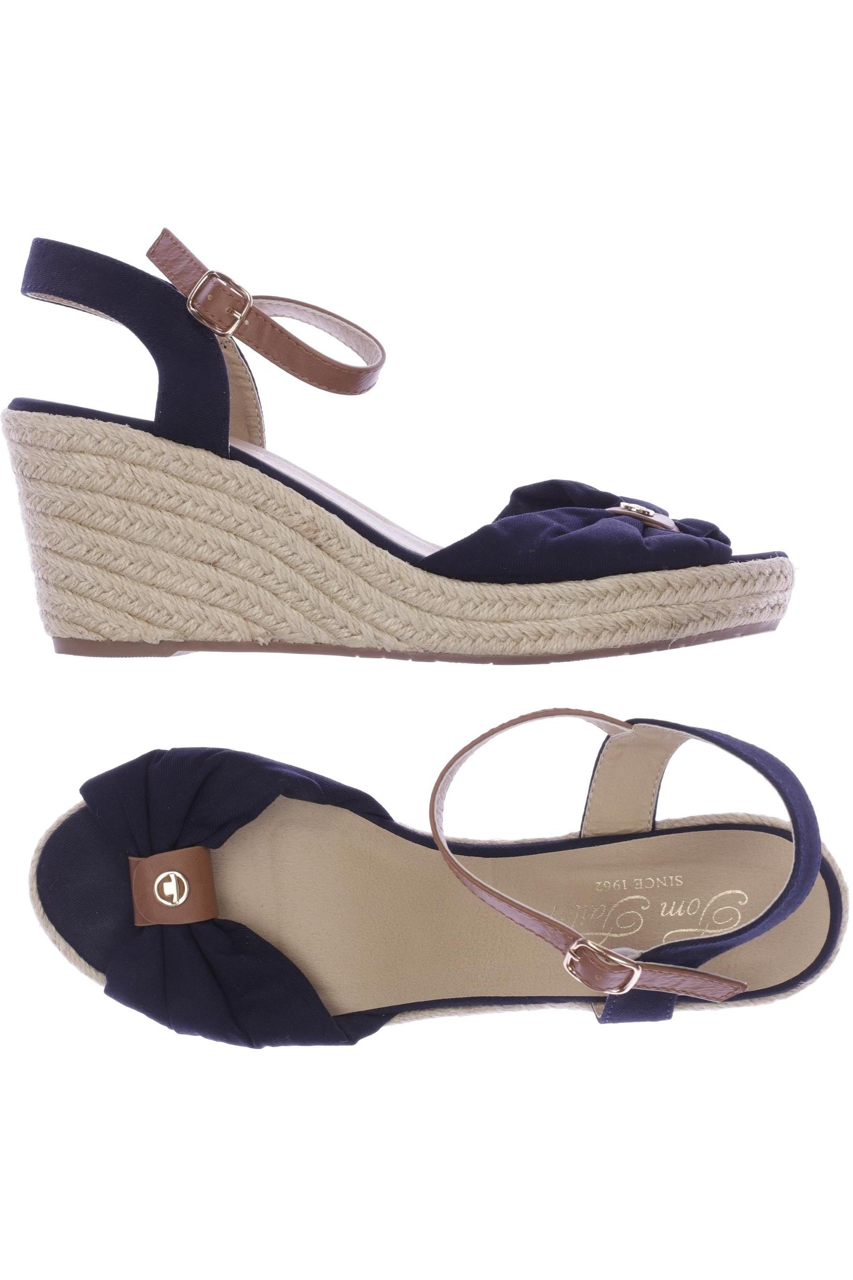 

TOM Tailor Denim Damen Sandale, marineblau, Gr. 41