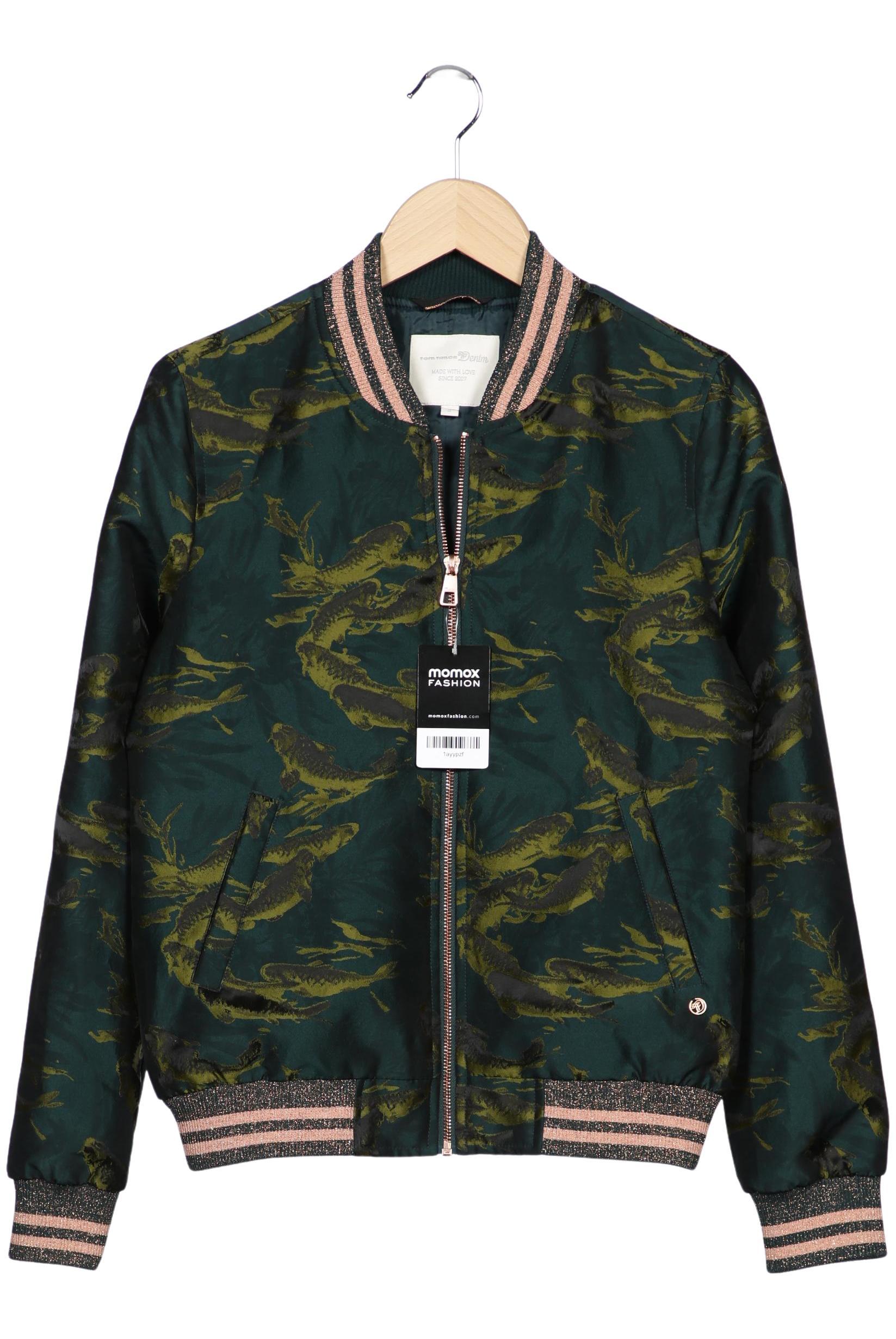 

TOM Tailor Denim Damen Jacke, grün, Gr. 38
