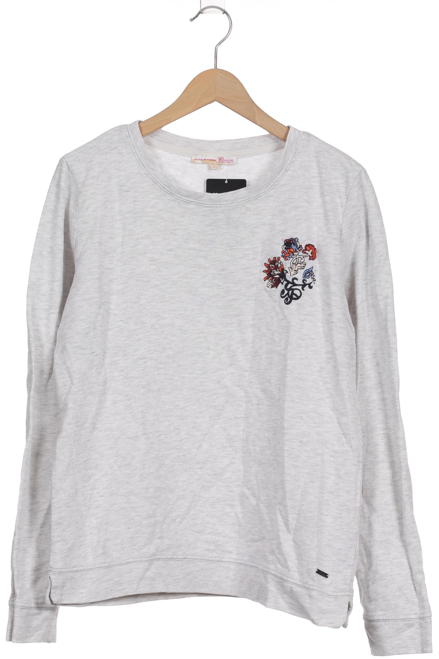 

TOM Tailor Denim Damen Sweatshirt, grau, Gr. 36
