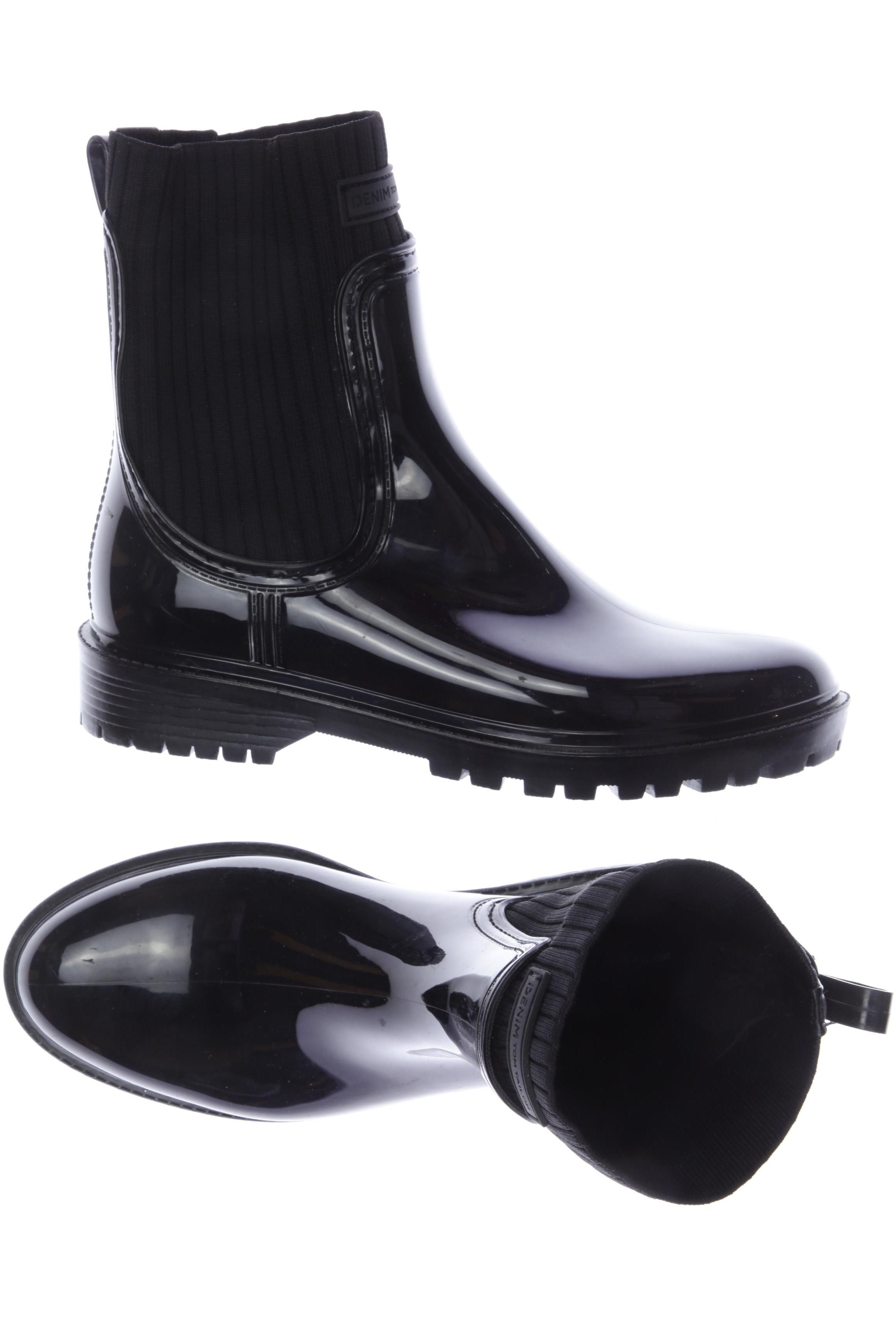 

TOM Tailor Denim Damen Stiefelette, schwarz, Gr. 40