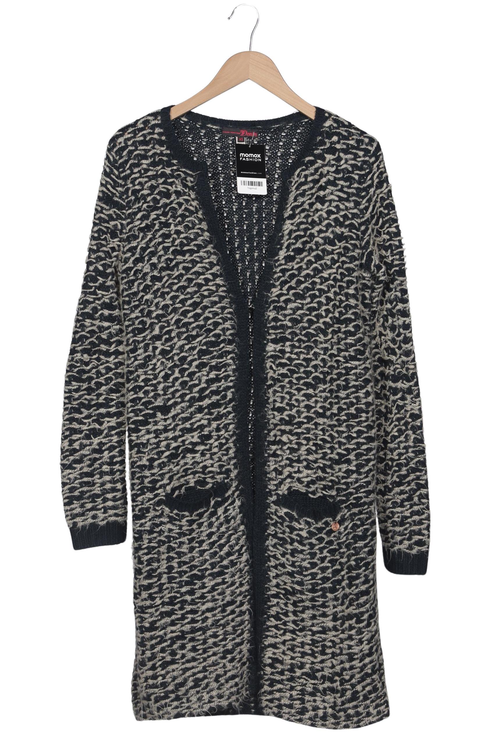 

TOM Tailor Denim Damen Strickjacke, mehrfarbig, Gr. 34