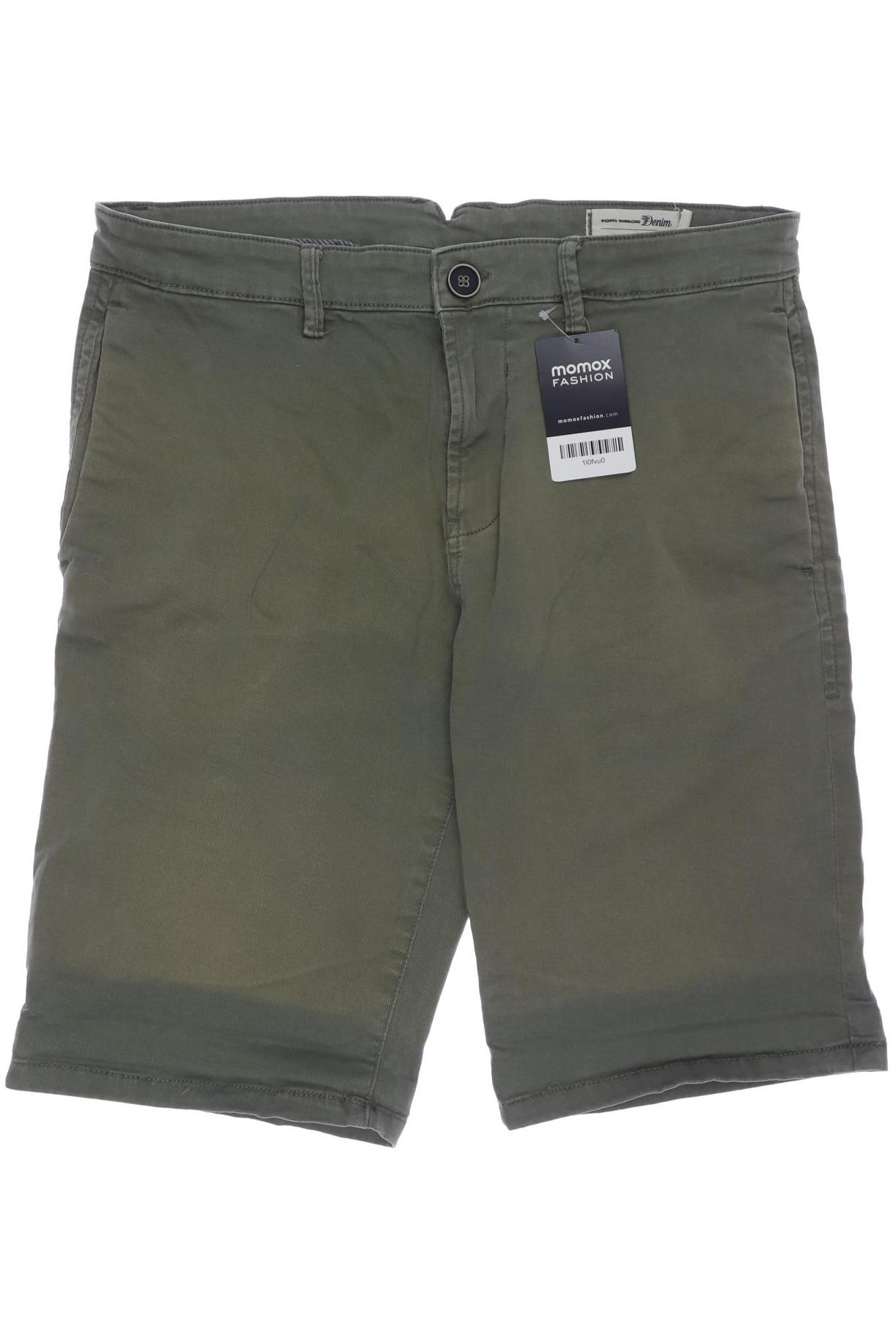 

TOM Tailor Denim Herren Shorts, grün, Gr. 48