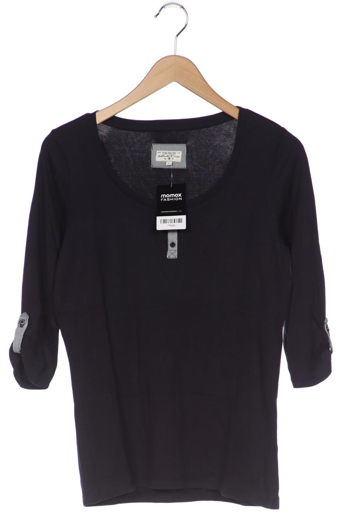 

TOM Tailor Denim Damen Langarmshirt, marineblau, Gr. 42