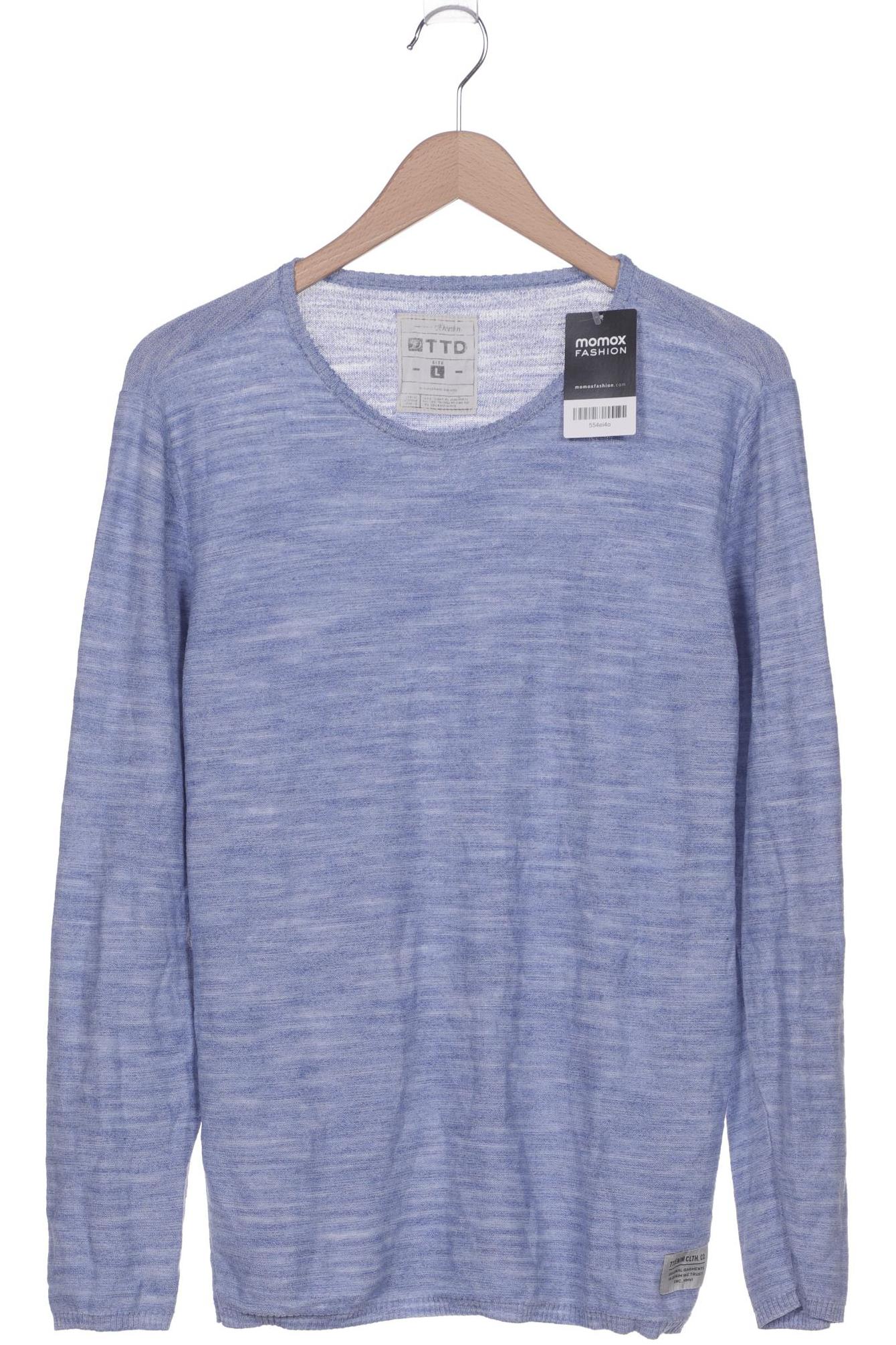 

TOM Tailor Denim Herren Pullover, blau, Gr. 52