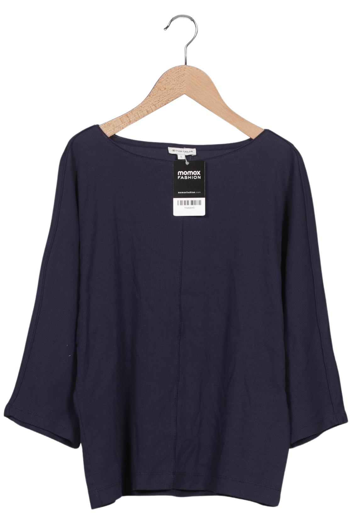 

TOM Tailor Denim Damen Langarmshirt, marineblau, Gr. 36