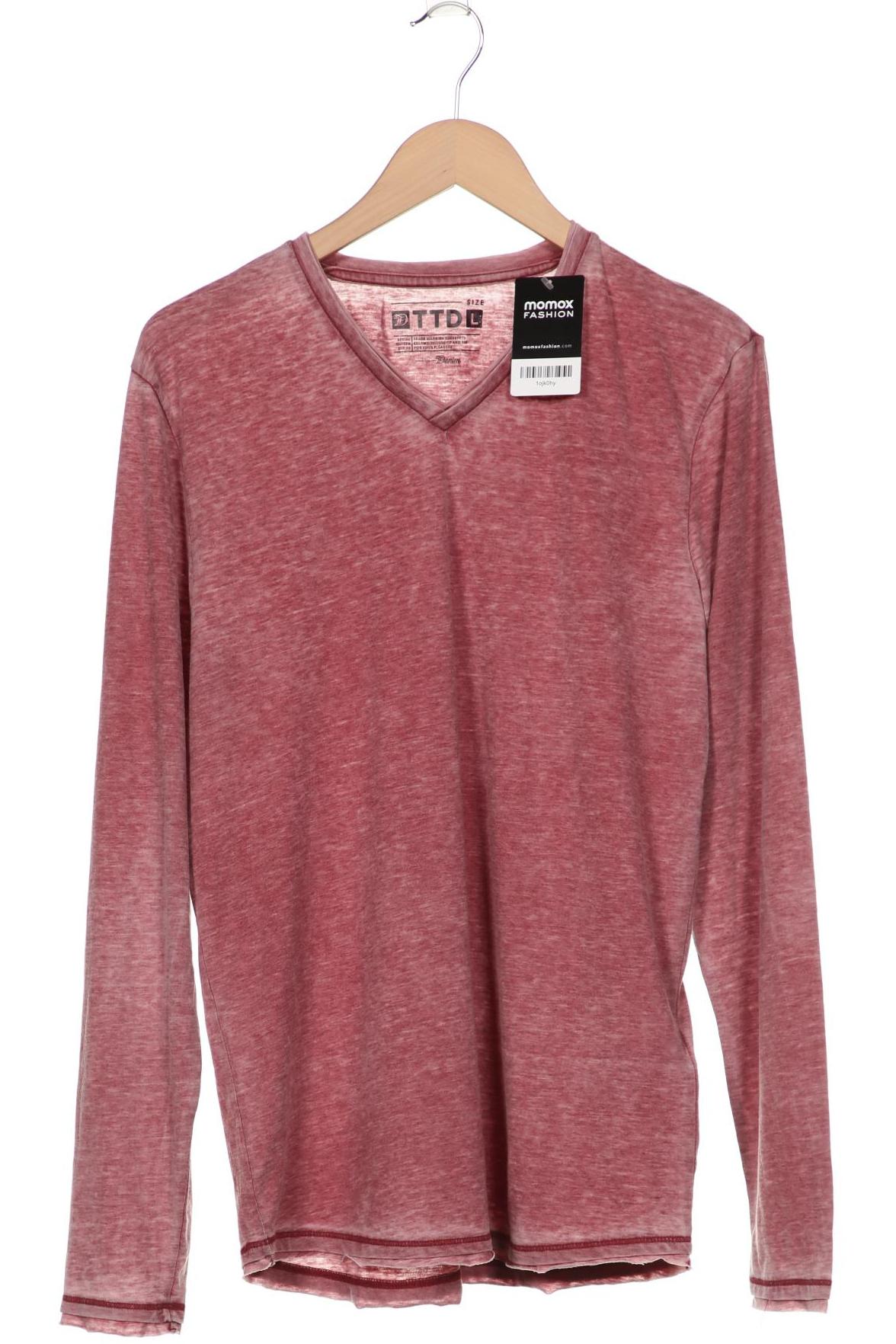 

TOM TAILOR Denim Herren Langarmshirt, pink