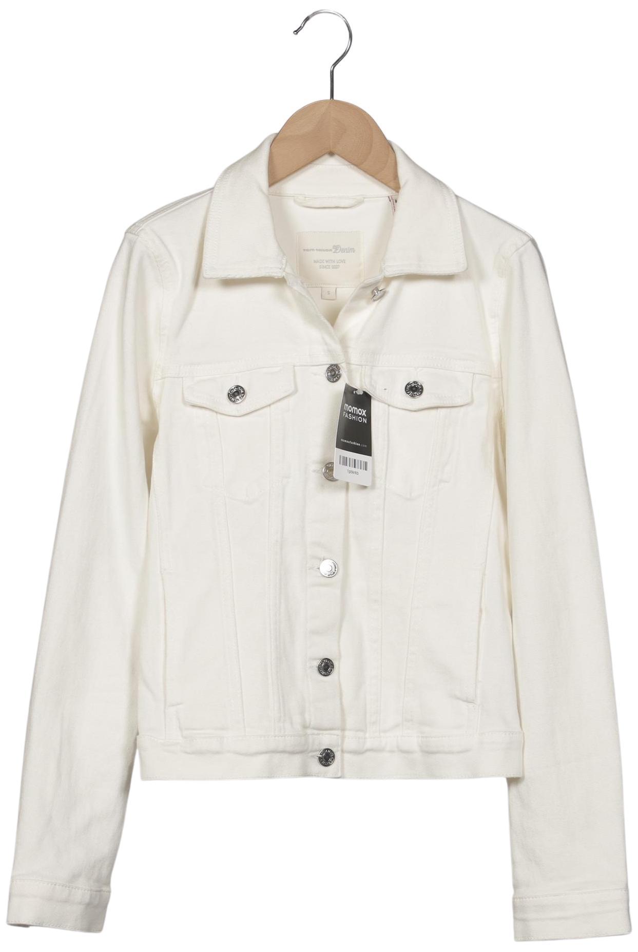 

TOM Tailor Denim Damen Jacke, cremeweiß, Gr. 36