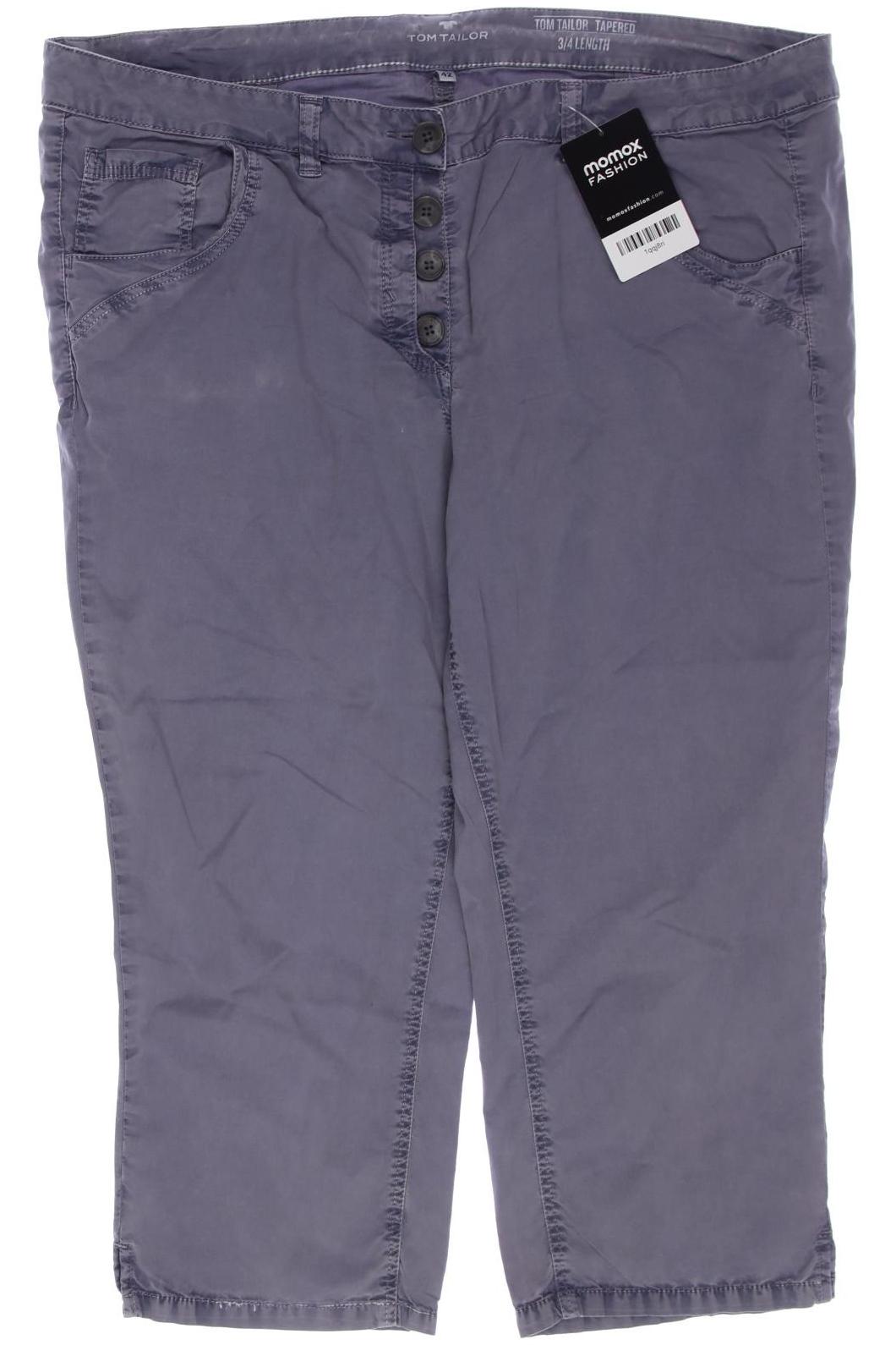 

TOM Tailor Denim Damen Stoffhose, grau, Gr. 42