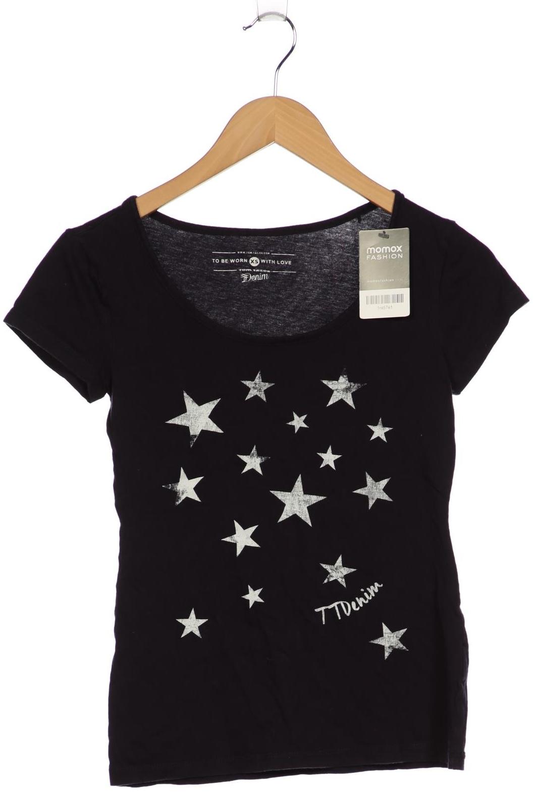 

TOM Tailor Denim Damen T-Shirt, marineblau, Gr. 34