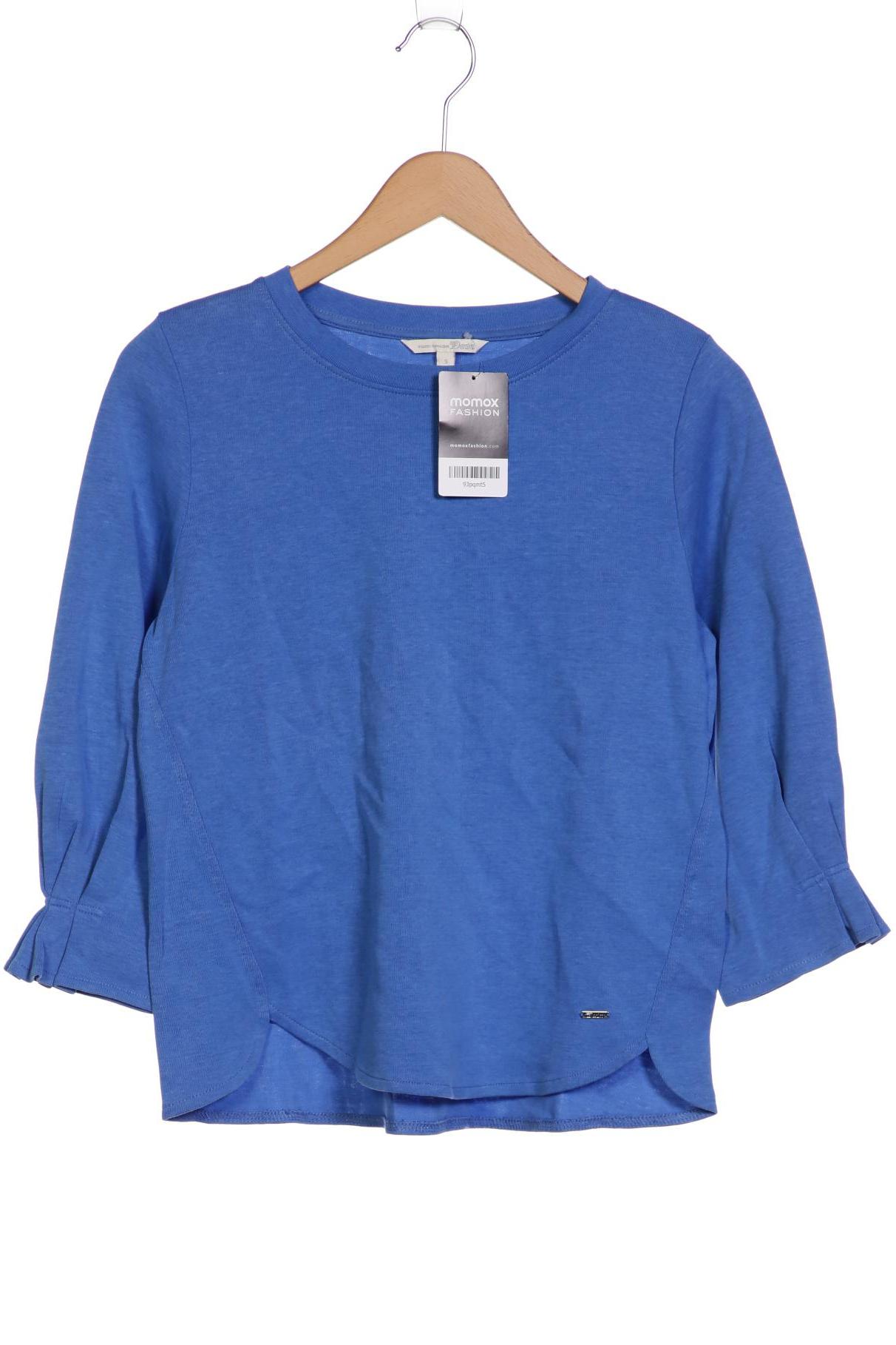 

TOM TAILOR Denim Damen Langarmshirt, blau