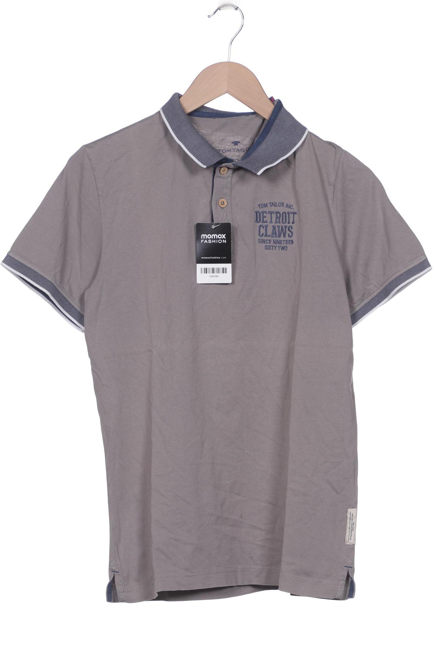 

TOM TAILOR Denim Herren Poloshirt, grau
