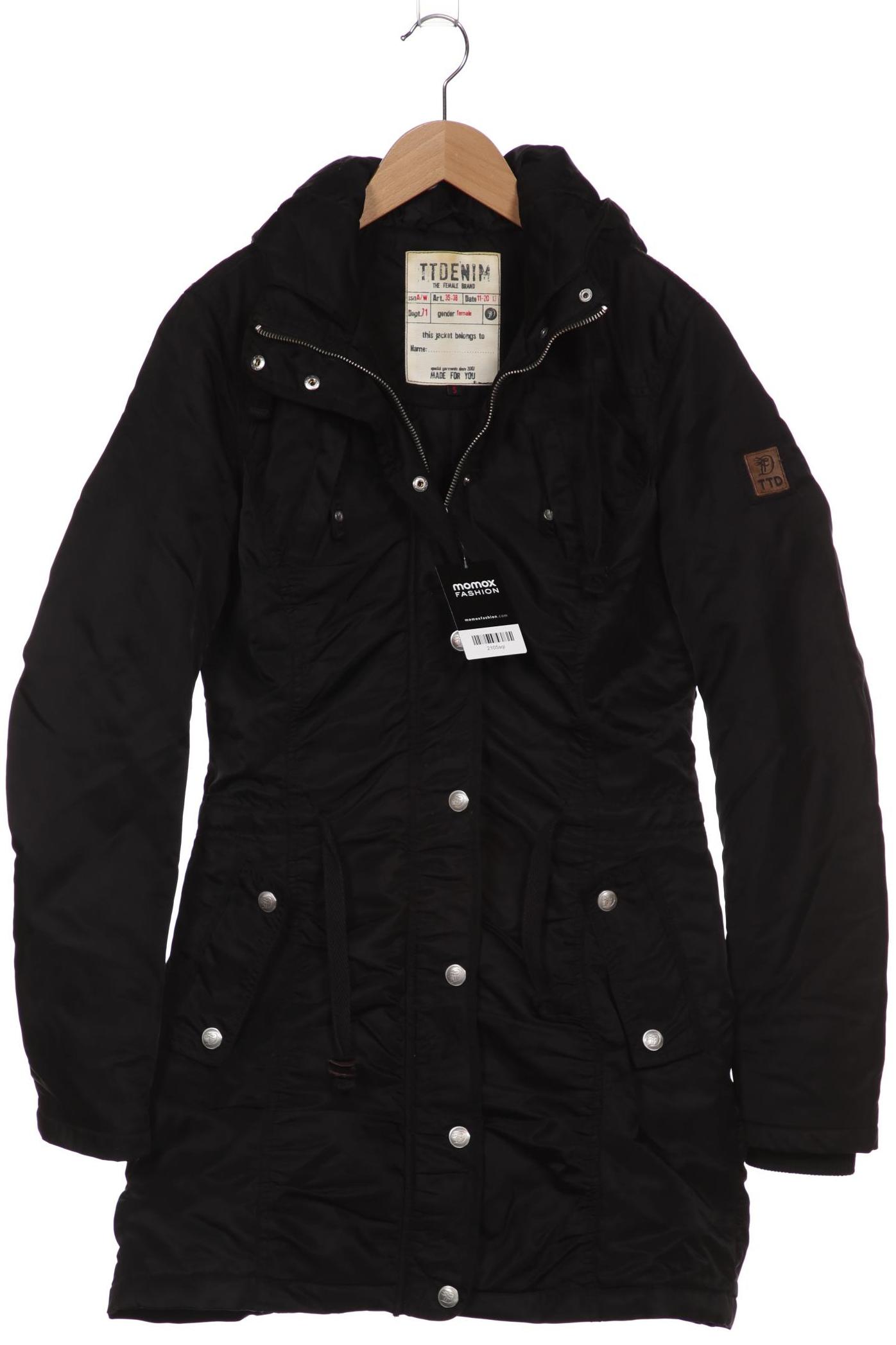 

TOM TAILOR Denim Damen Mantel, schwarz