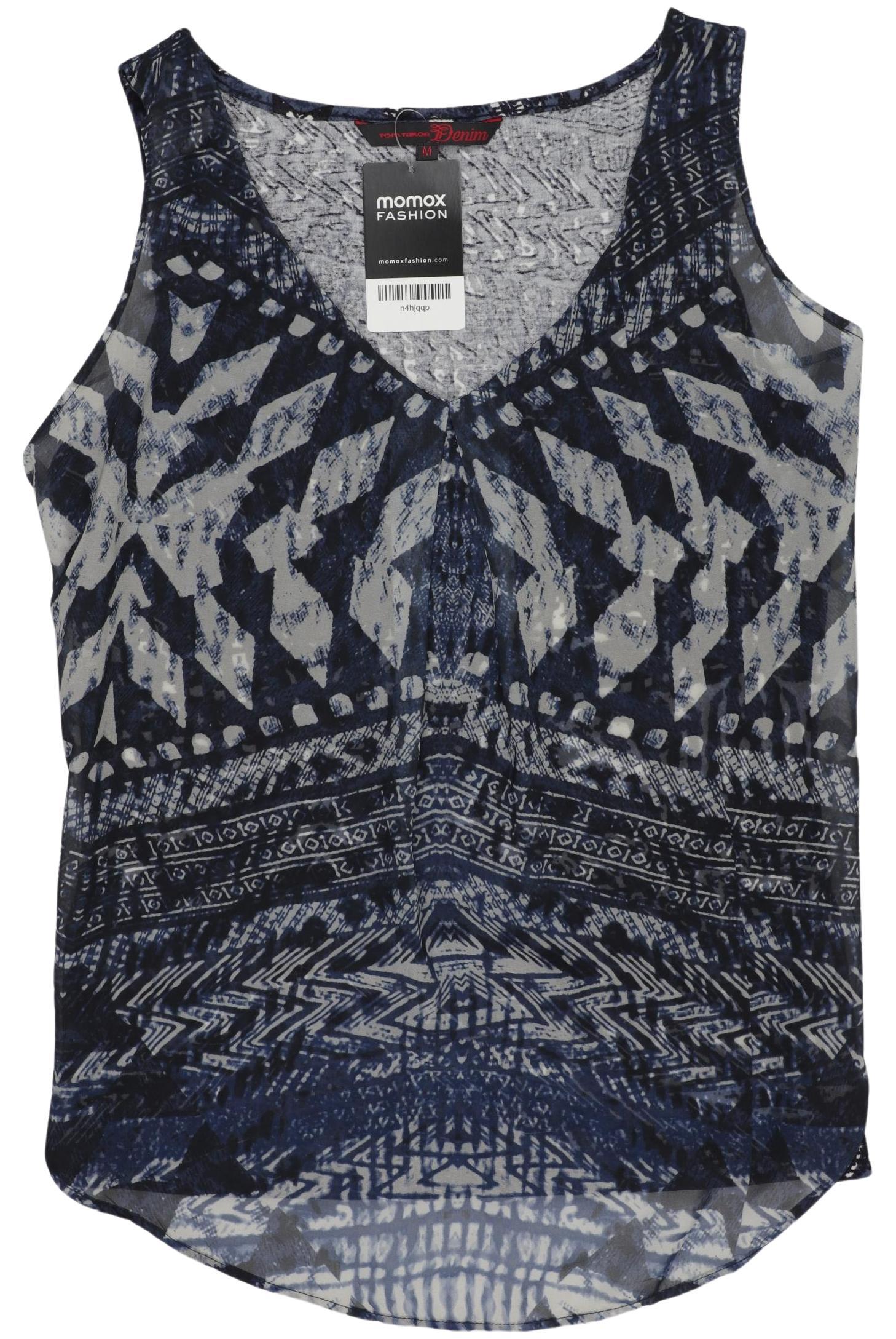 

TOM Tailor Denim Damen Top, marineblau, Gr. 38