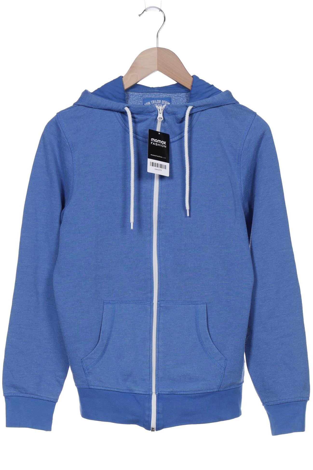 

TOM Tailor Denim Damen Kapuzenpullover, blau, Gr. 36