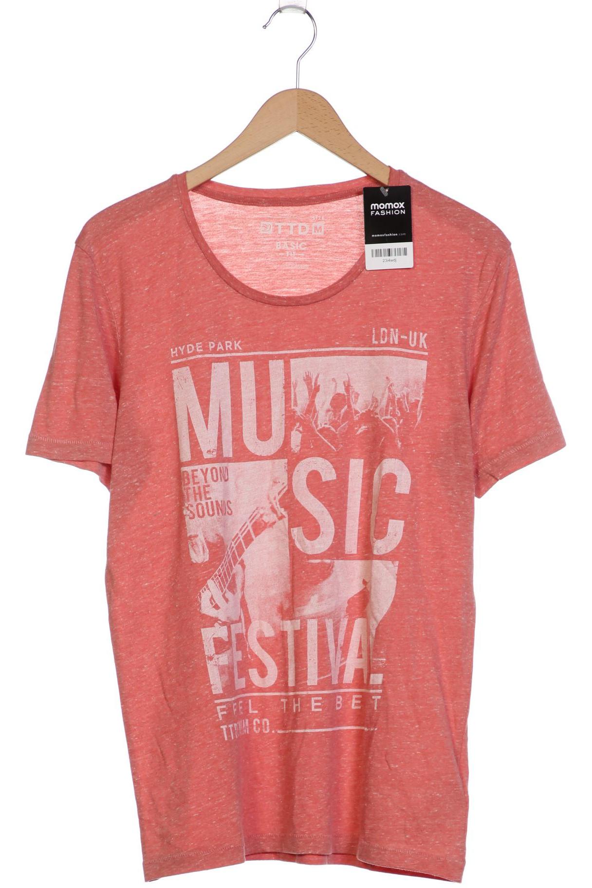 

TOM Tailor Denim Herren T-Shirt, rot, Gr. 48