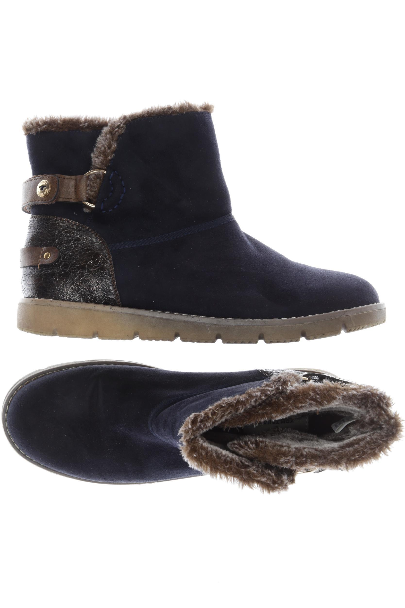 

TOM Tailor Denim Damen Stiefelette, marineblau, Gr. 42