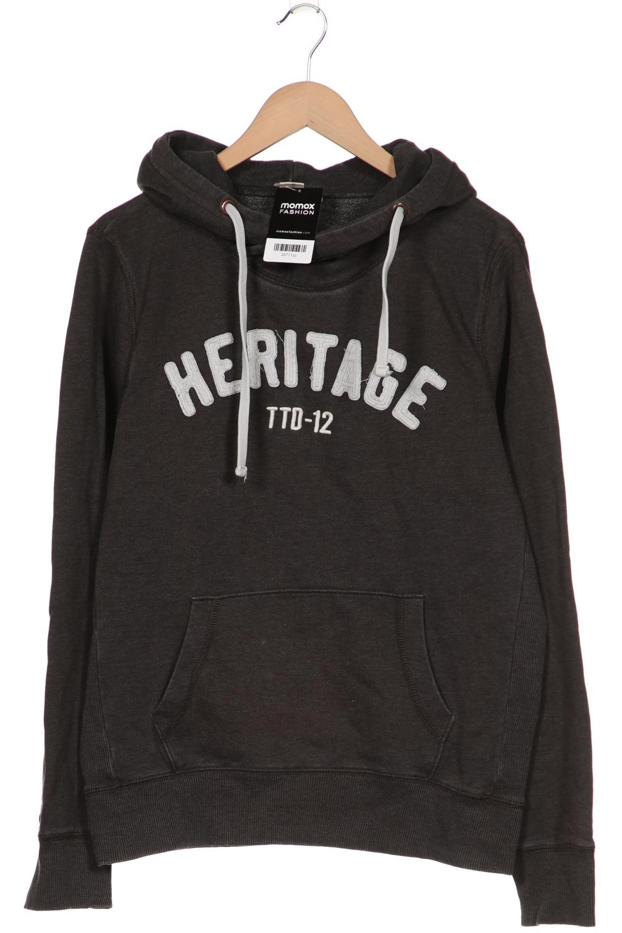 

TOM TAILOR Denim Herren Kapuzenpullover, grau