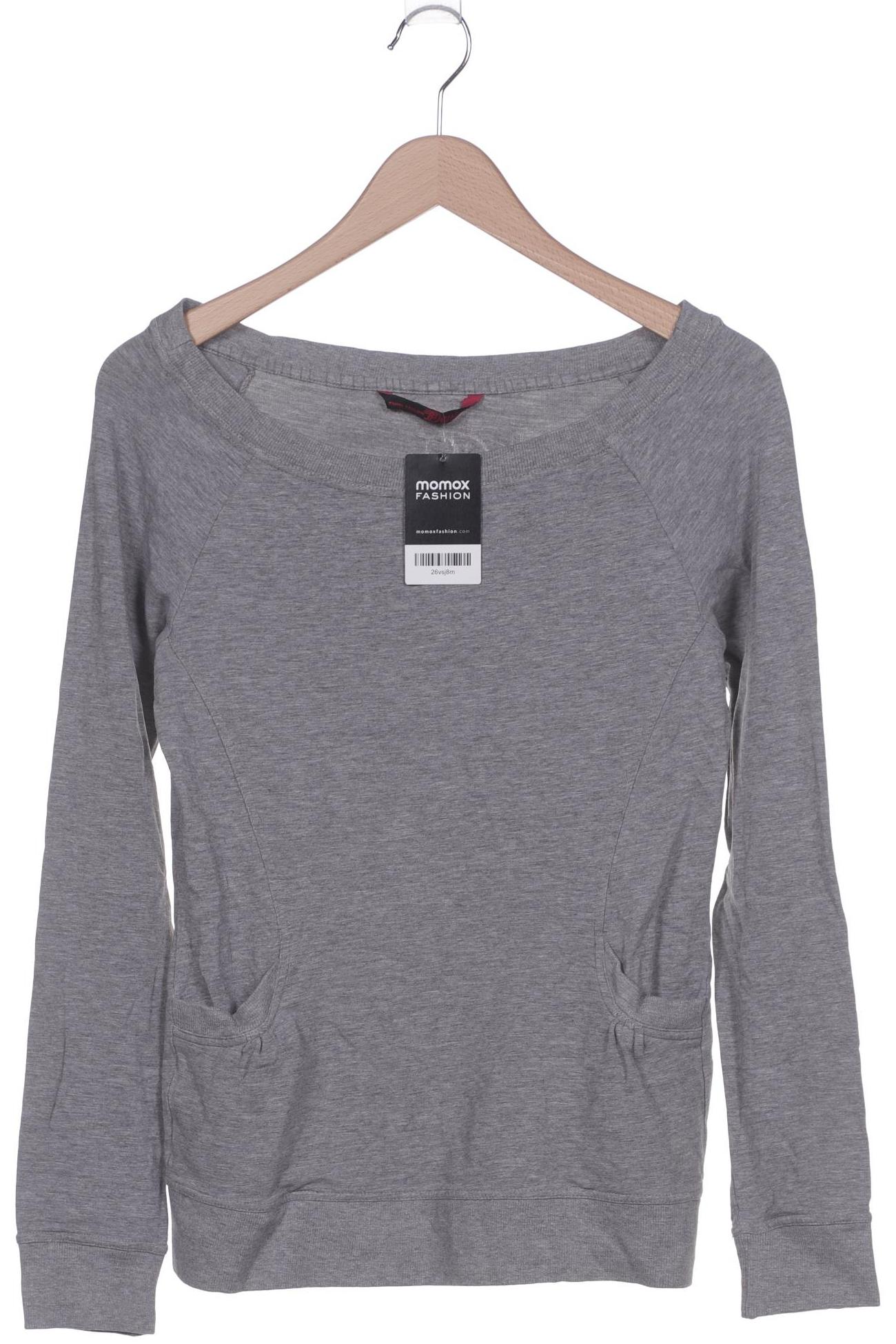 

TOM Tailor Denim Damen Langarmshirt, grau, Gr. 38