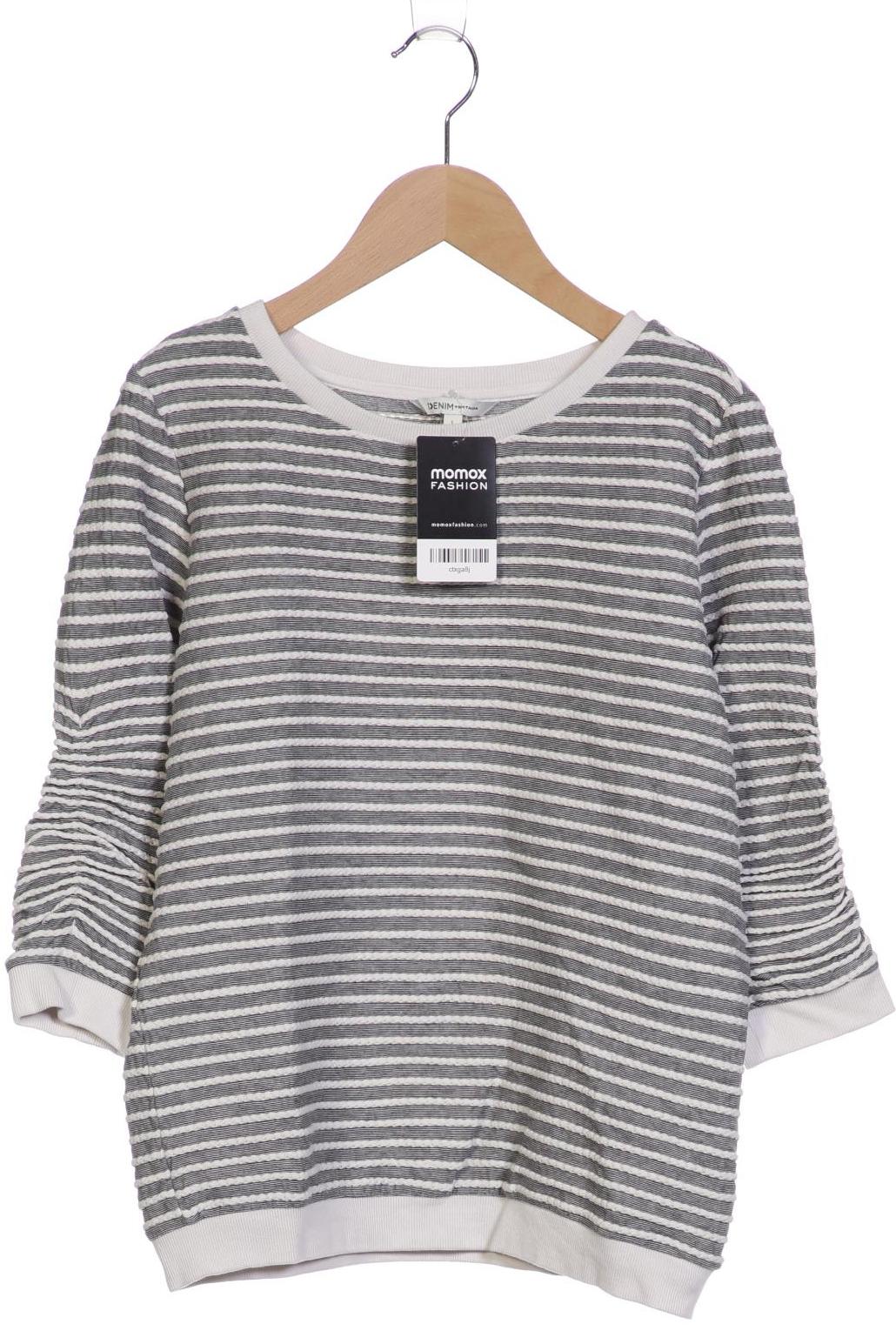 

TOM TAILOR Denim Damen Langarmshirt, grau