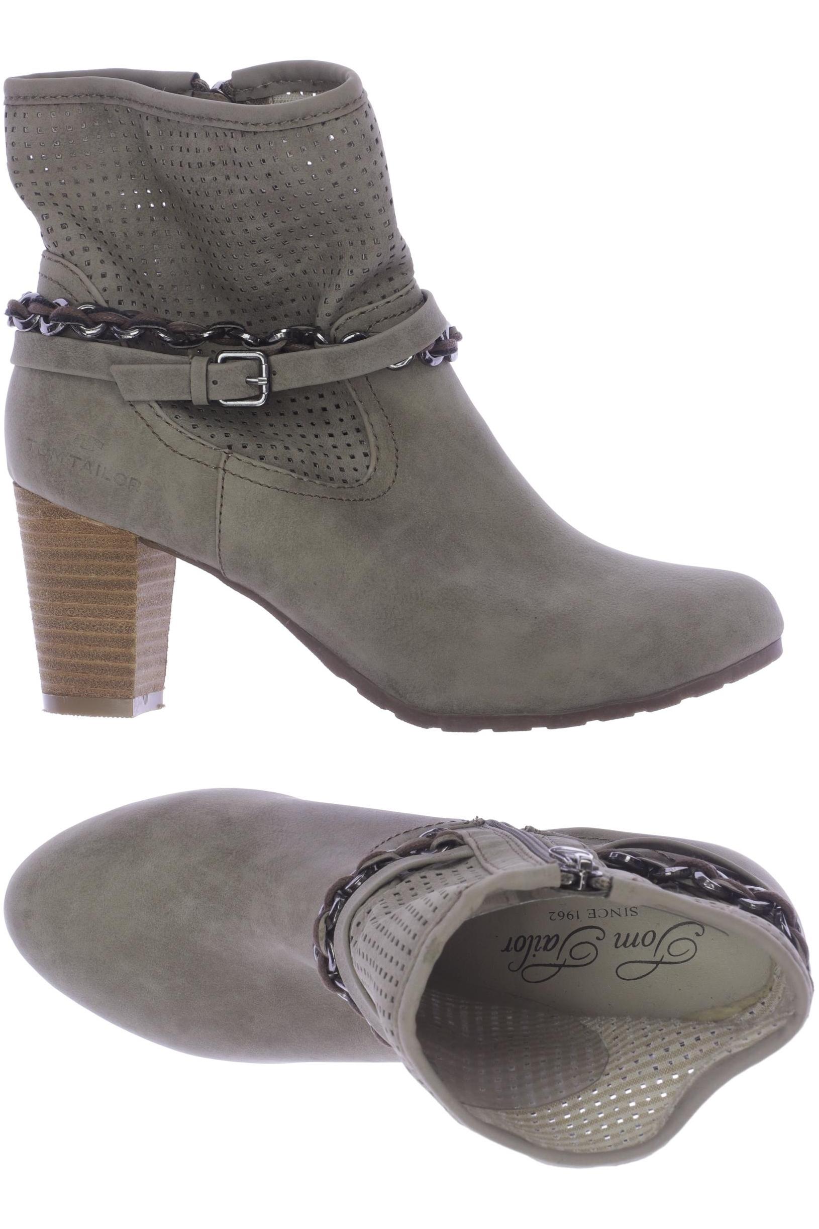 

TOM Tailor Denim Damen Stiefelette, grau, Gr. 39