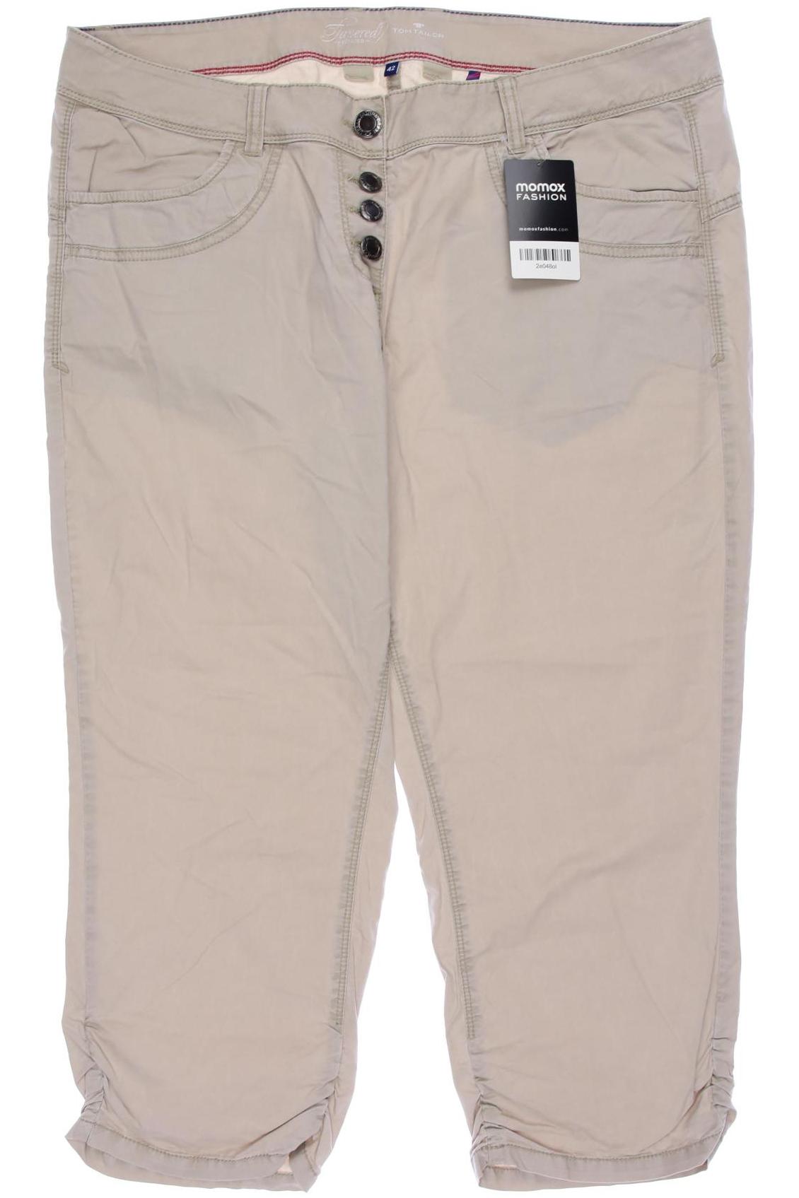 

TOM Tailor Denim Damen Shorts, cremeweiß, Gr. 42