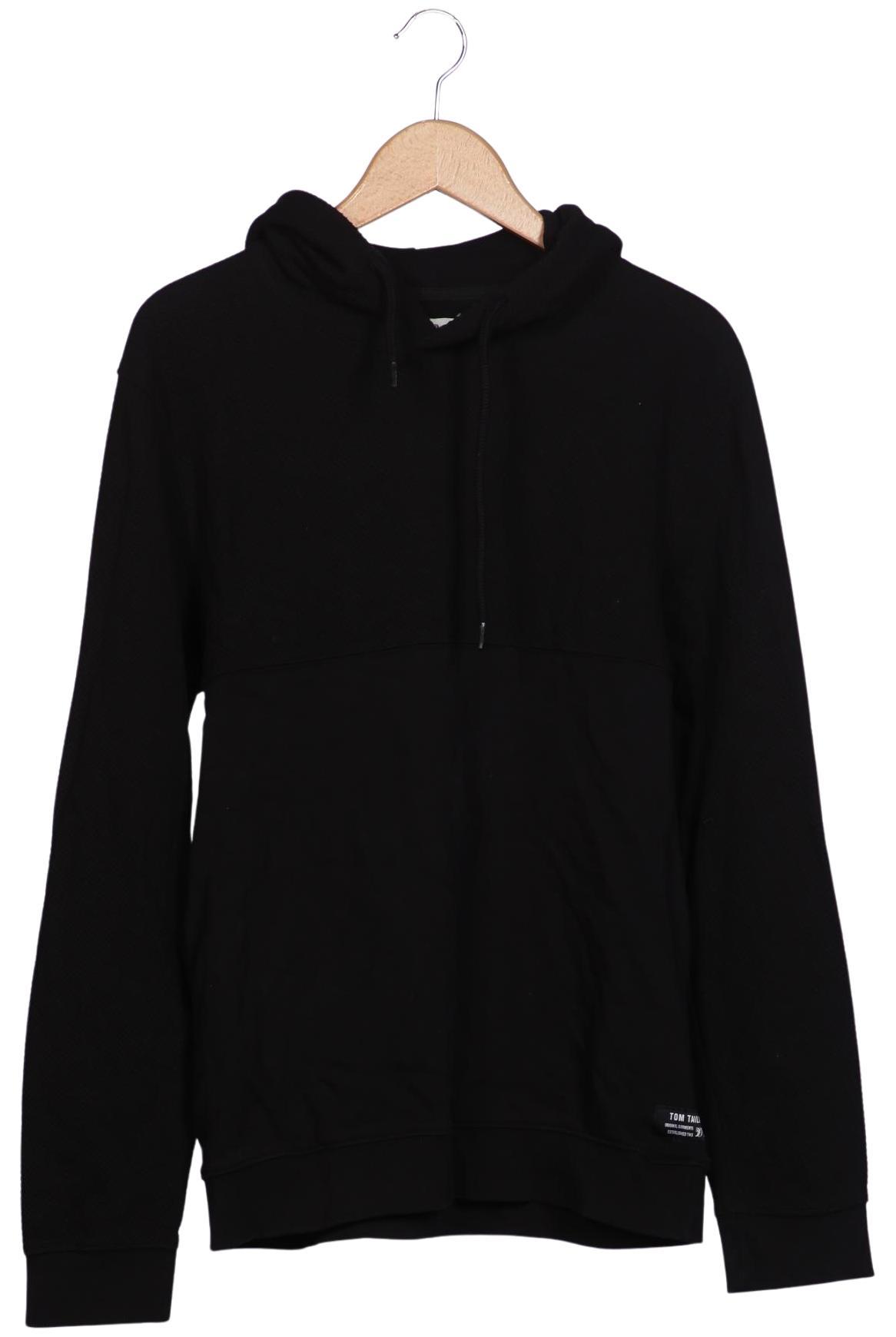 Thumbnail - TOM Tailor Denim Herren Kapuzenpullover, schwarz, Gr. 52