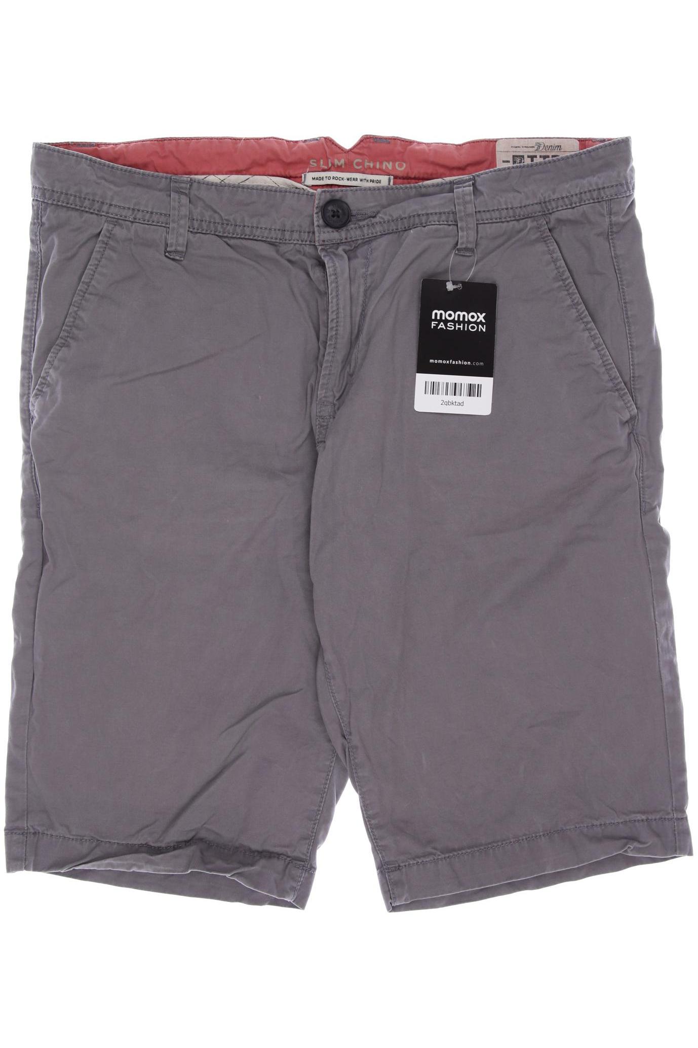 

TOM Tailor Denim Herren Shorts, grau, Gr. 29