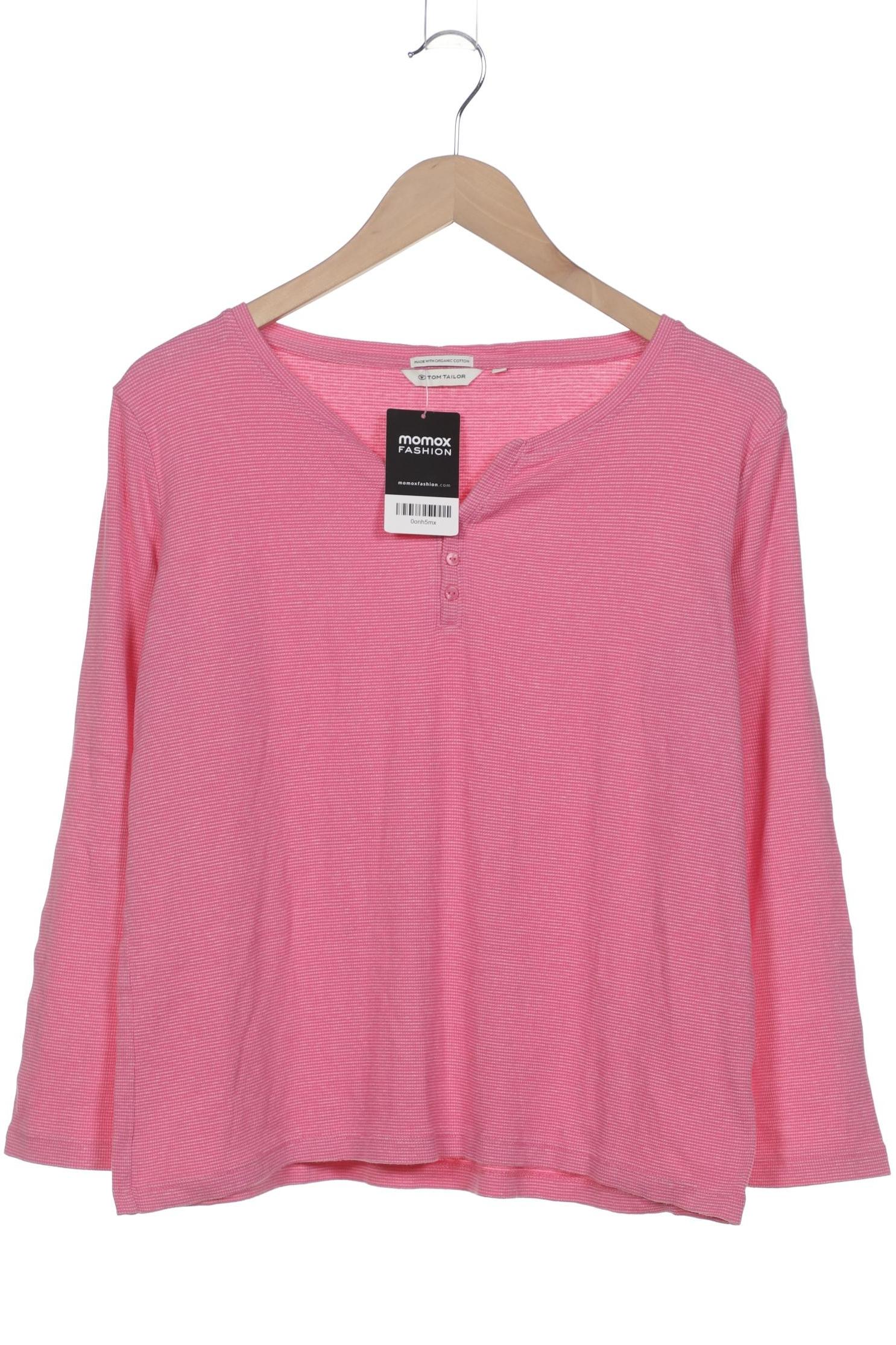 

TOM Tailor Denim Damen Langarmshirt, pink, Gr. 46