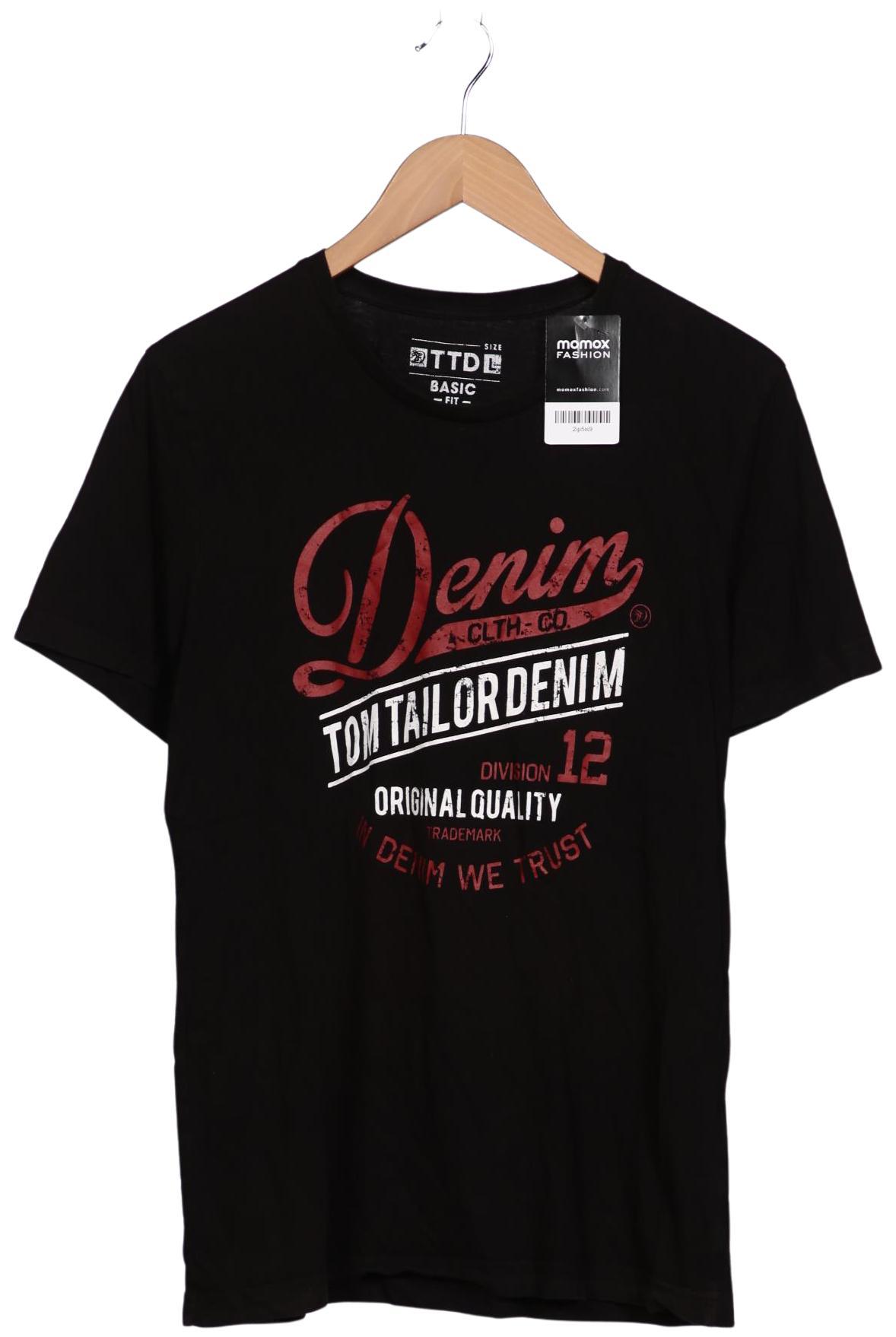 

TOM Tailor Denim Herren T-Shirt, schwarz, Gr. 52