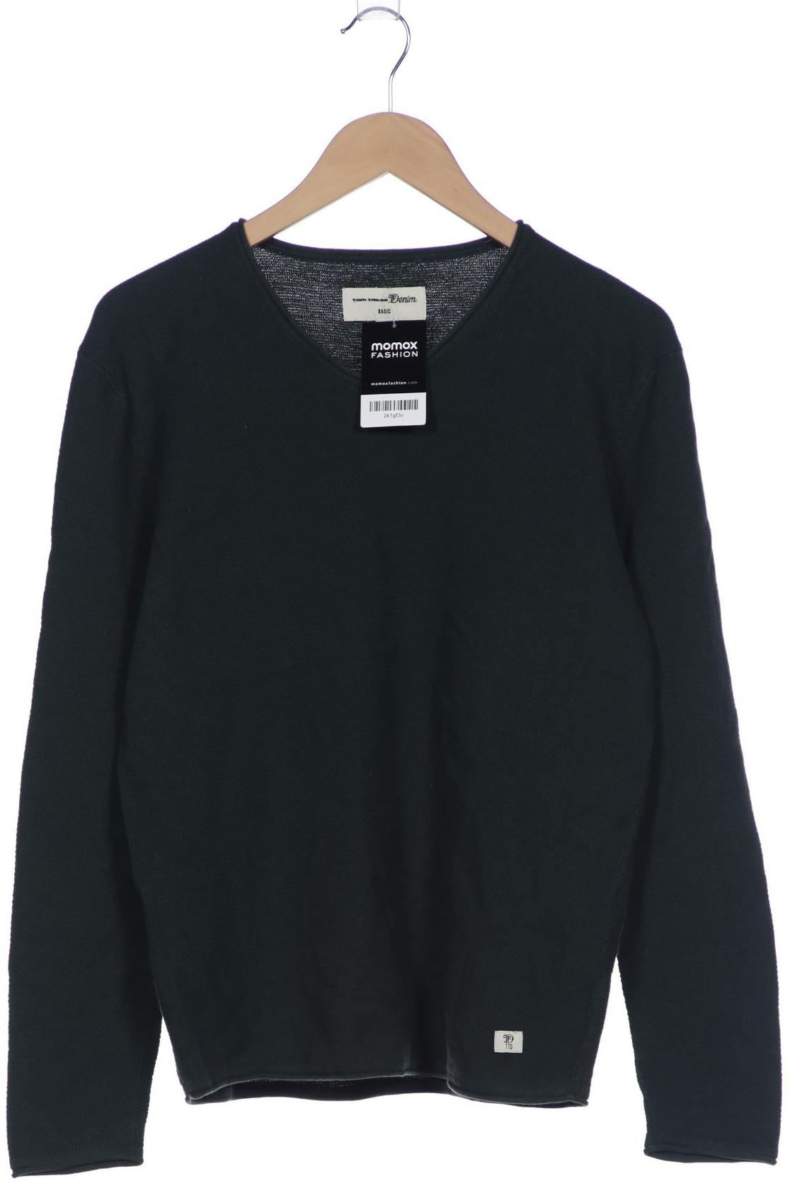 

TOM Tailor Denim Herren Pullover, grün, Gr. 52