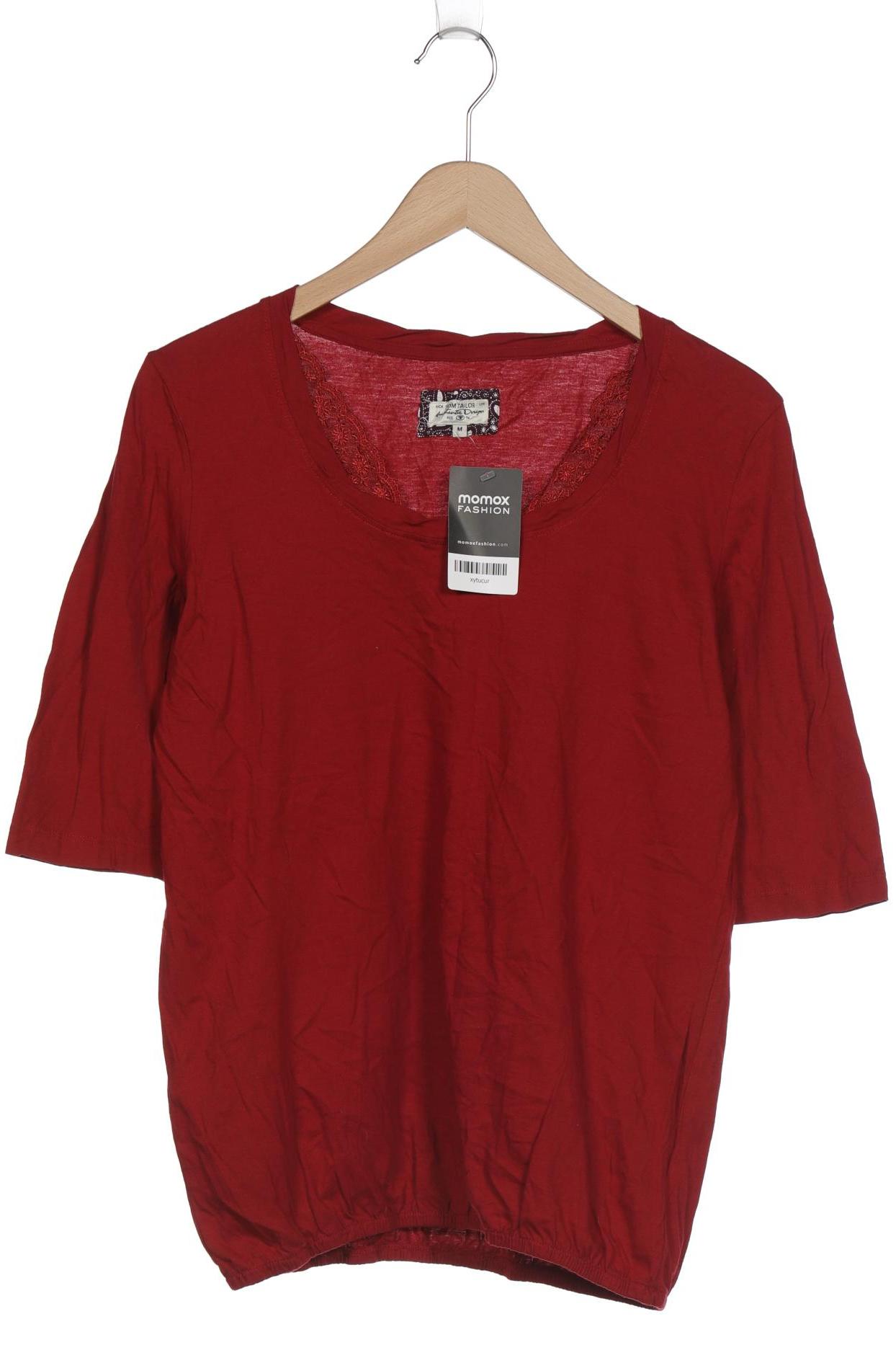 

TOM Tailor Denim Damen T-Shirt, rot, Gr. 38