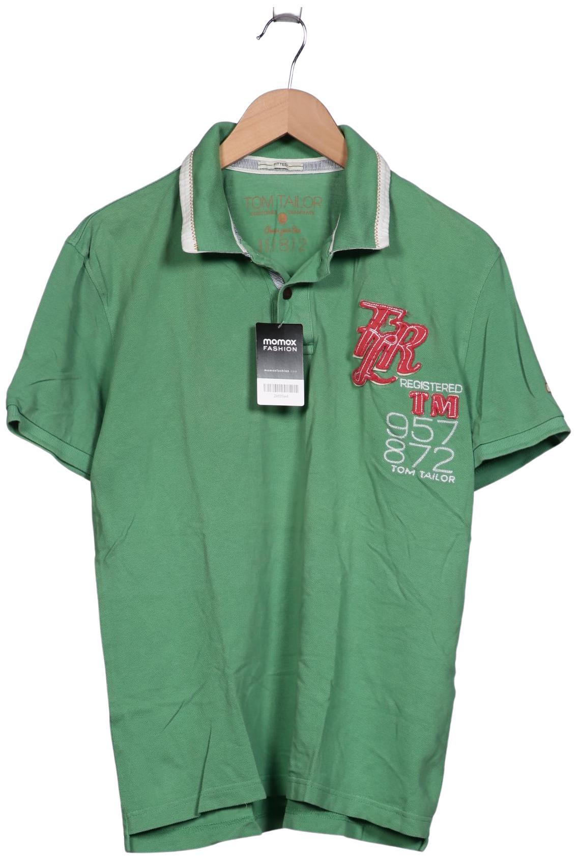 

TOM Tailor Denim Herren Poloshirt, grün, Gr. 52