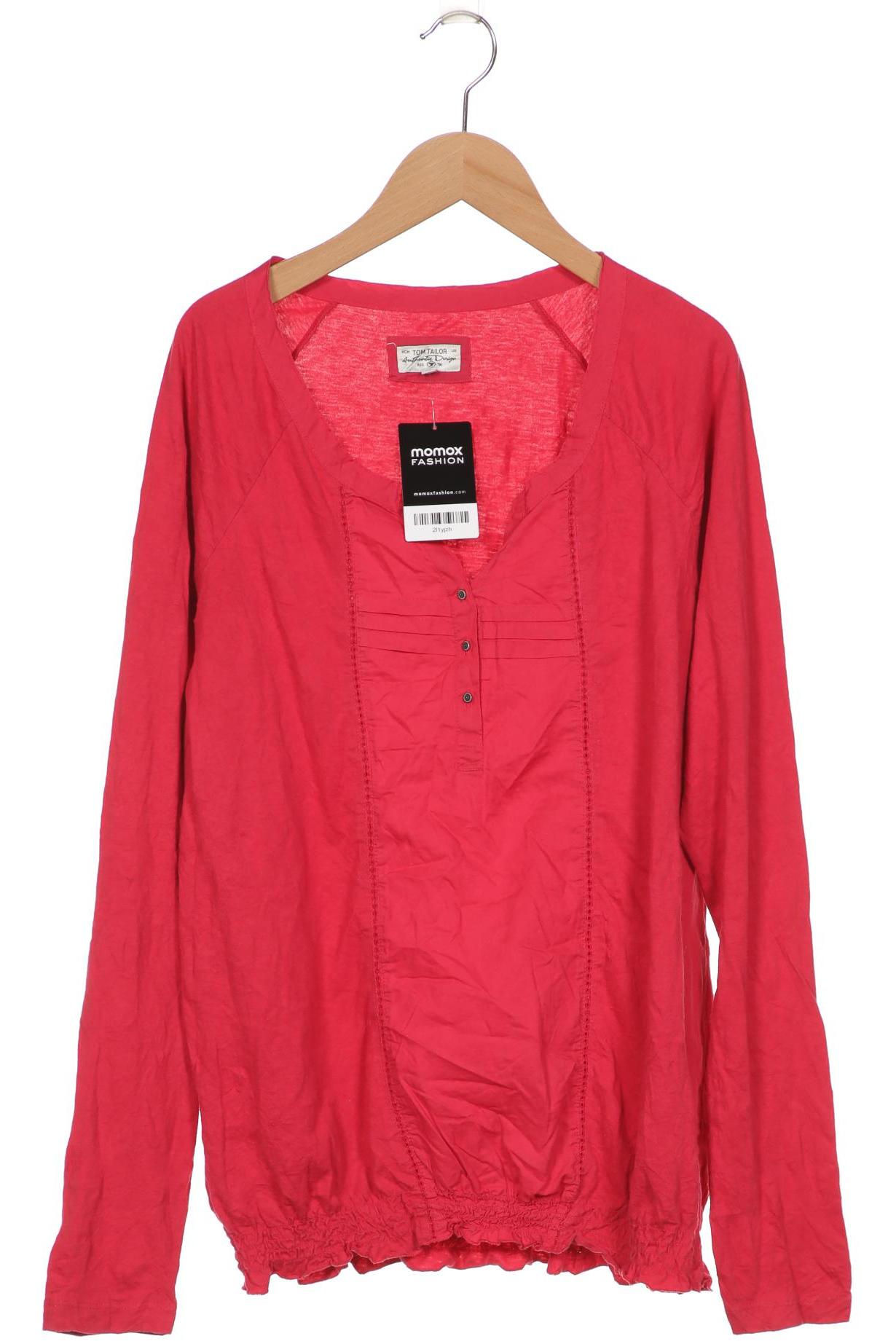 

TOM TAILOR Denim Damen Langarmshirt, pink